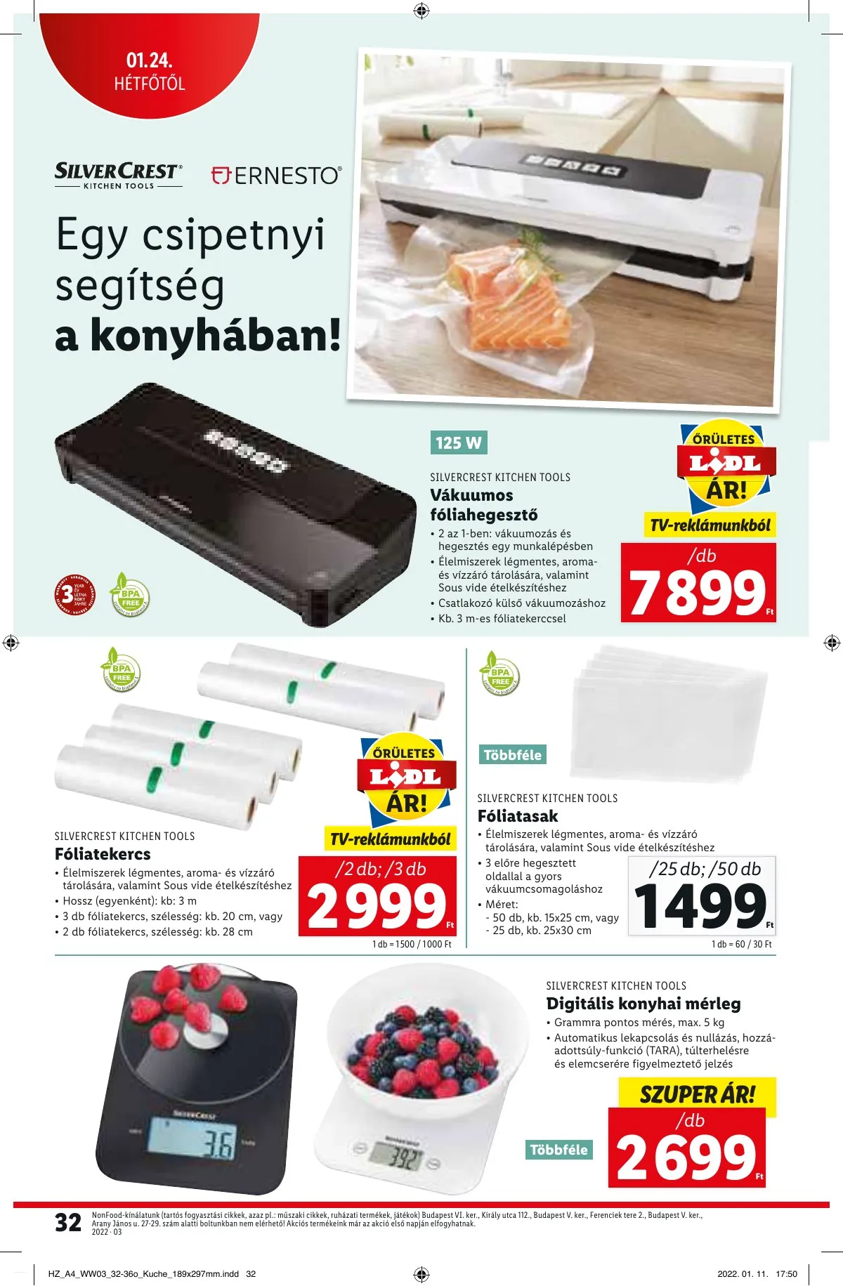 Lidl akciós újság 01.20–01.20 – 32. oldal