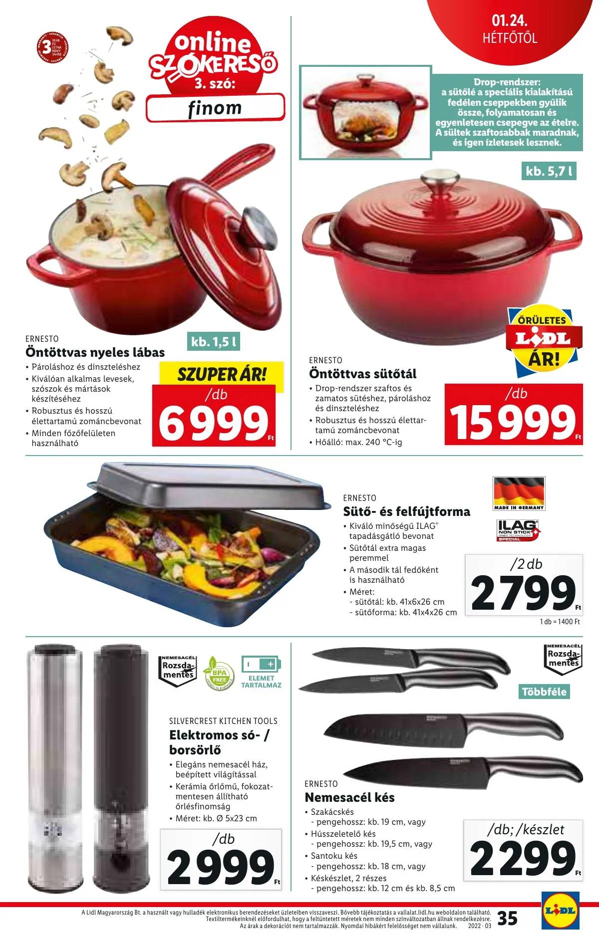 Lidl akciós újság 01.20–01.20 – 35. oldal