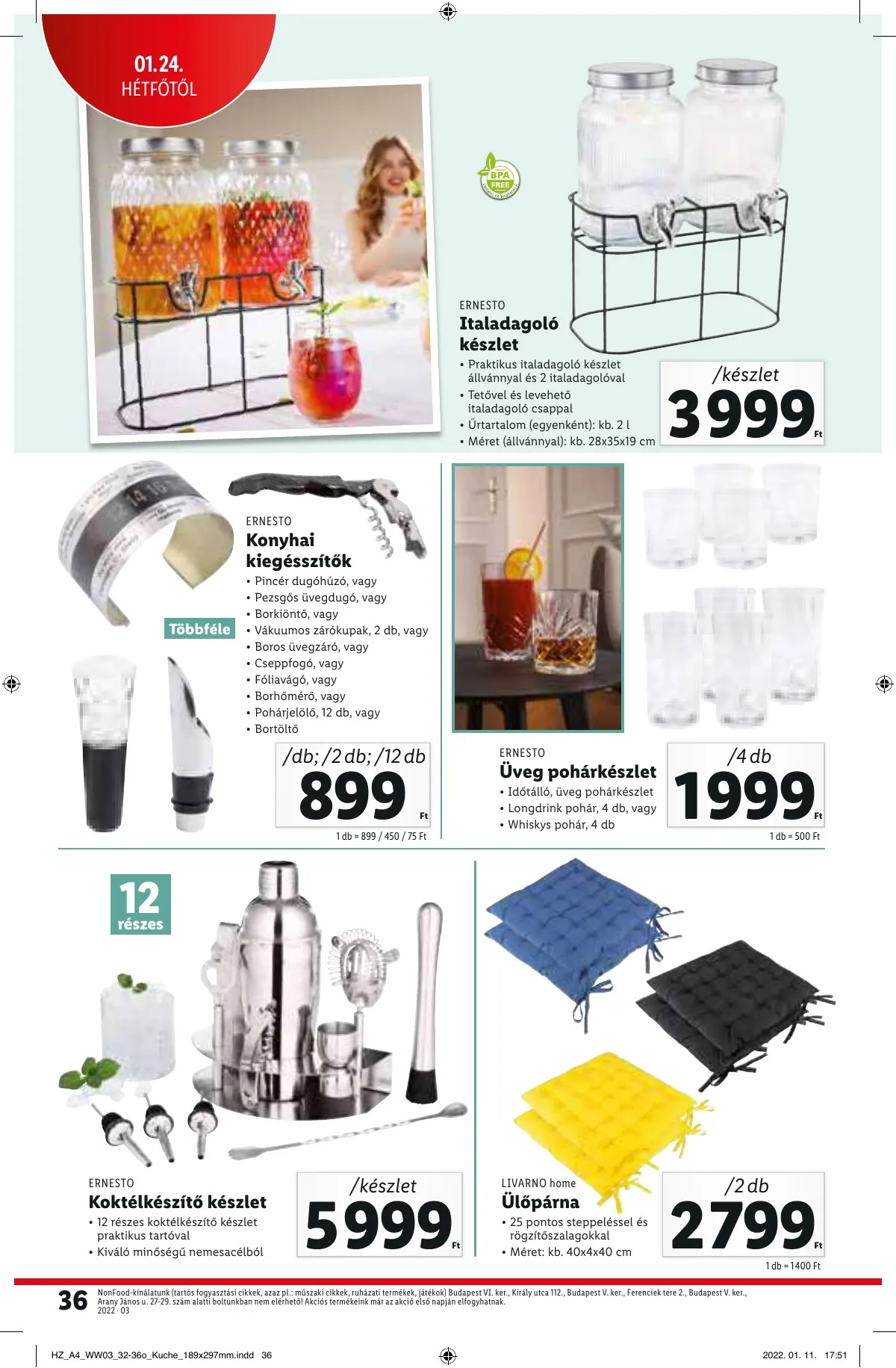 Lidl akciós újság 01.20–01.20 – 36. oldal