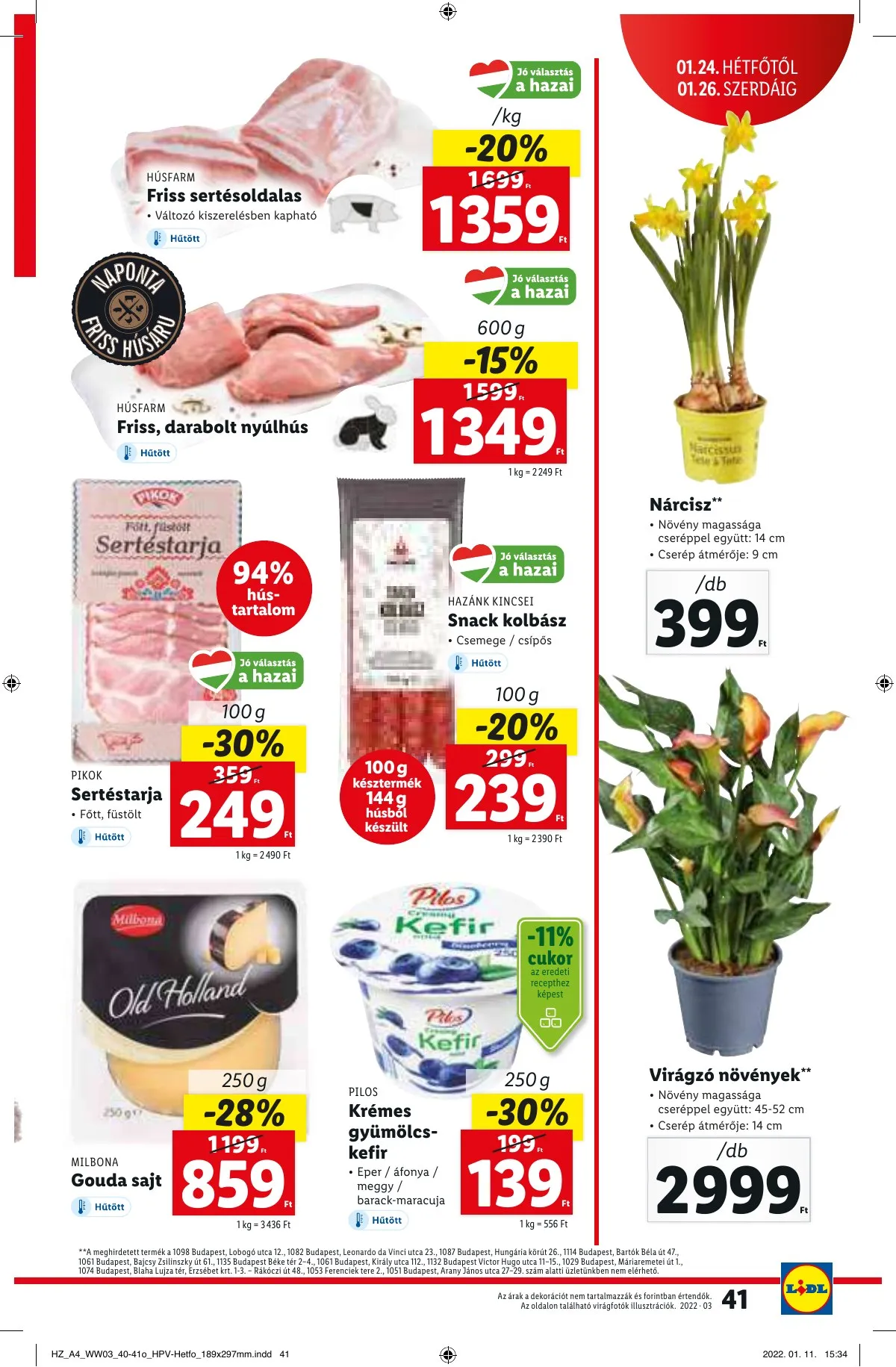 Lidl akciós újság 01.20–01.20 – 41. oldal