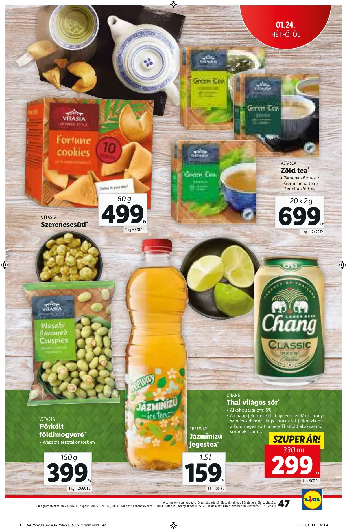 Lidl akciós újság 01.20–01.20 – 47. oldal