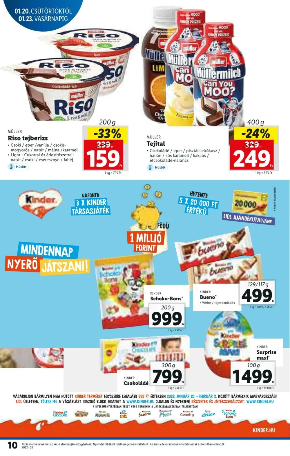 Lidl akciós újság 01.20–01.26 – 10. oldal