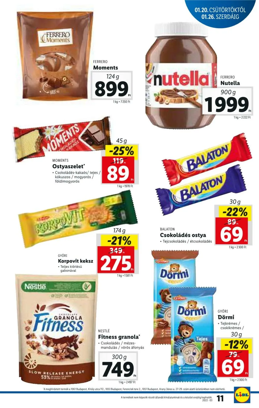 Lidl akciós újság 01.20–01.26 – 11. oldal