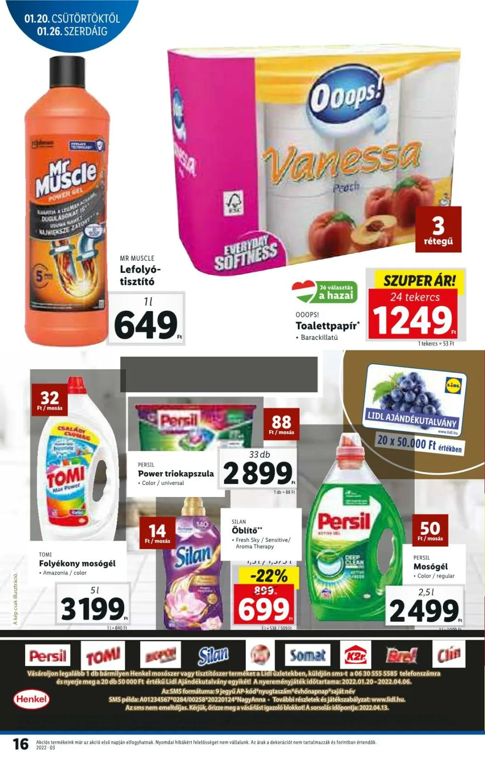 Lidl akciós újság 01.20–01.26 – 16. oldal