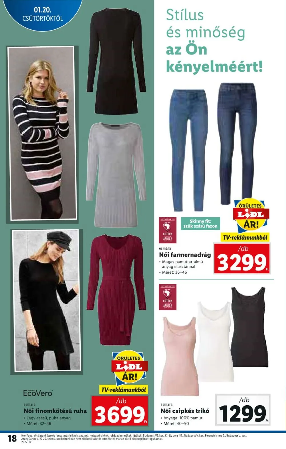 Lidl akciós újság 01.20–01.26 – 18. oldal