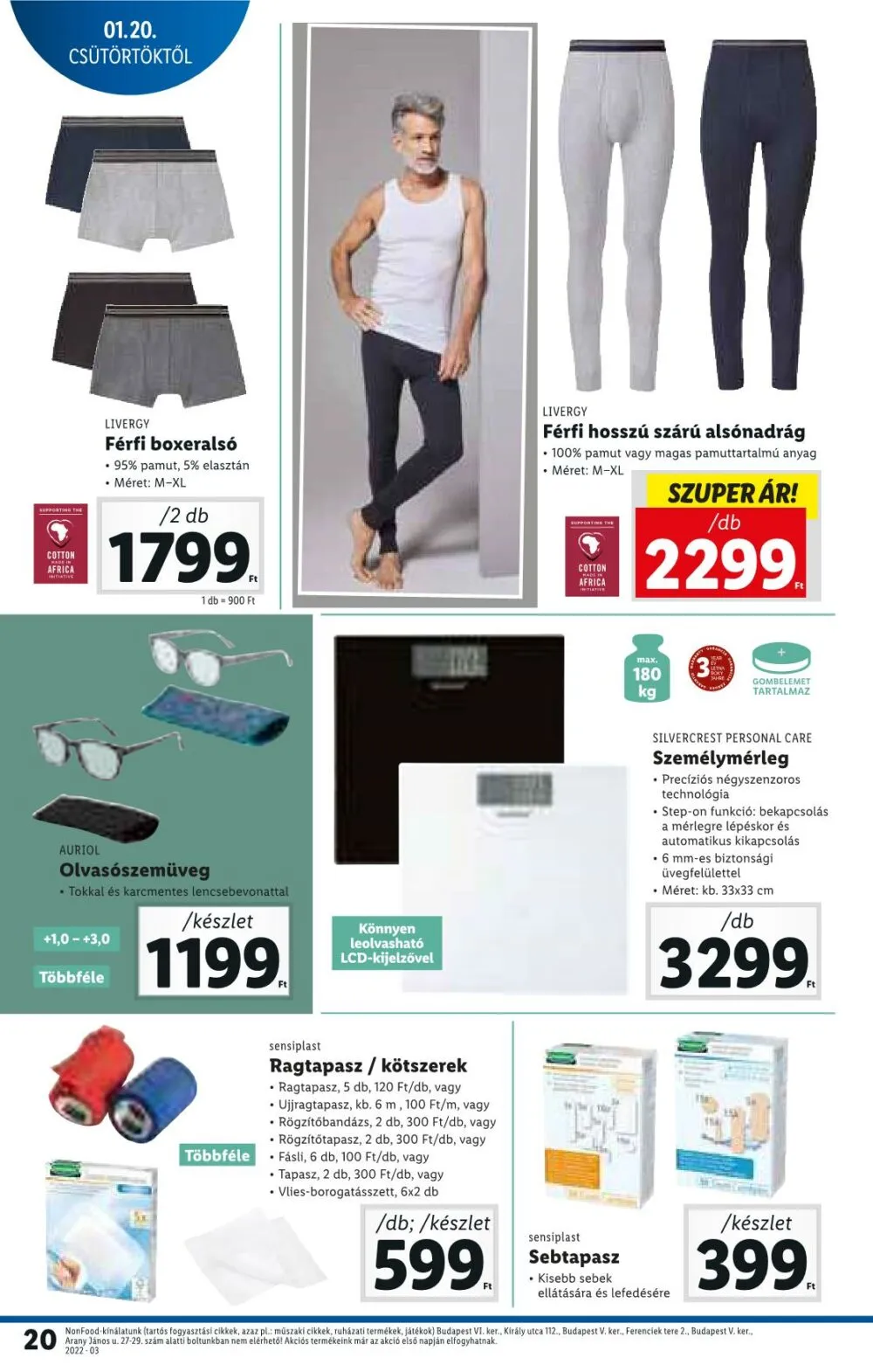 Lidl akciós újság 01.20–01.26 – 20. oldal