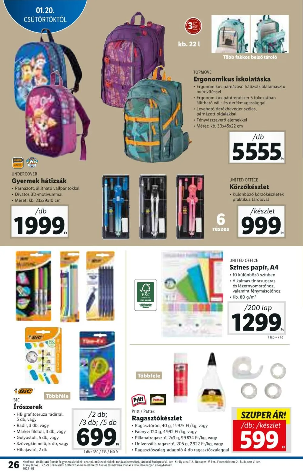 Lidl akciós újság 01.20–01.26 – 26. oldal