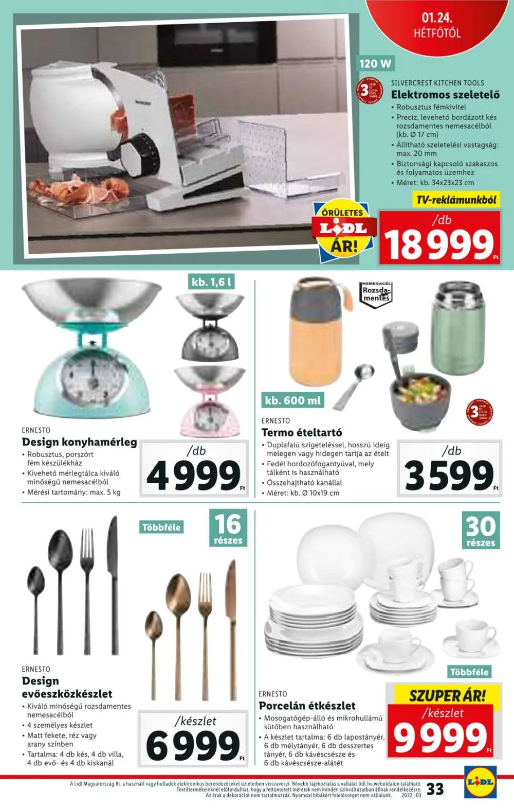 Lidl akciós újság 01.20–01.26 – 33. oldal