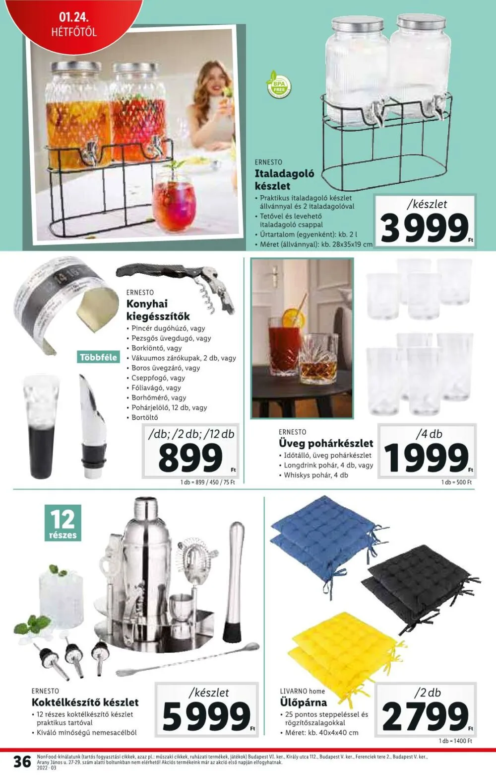 Lidl akciós újság 01.20–01.26 – 36. oldal