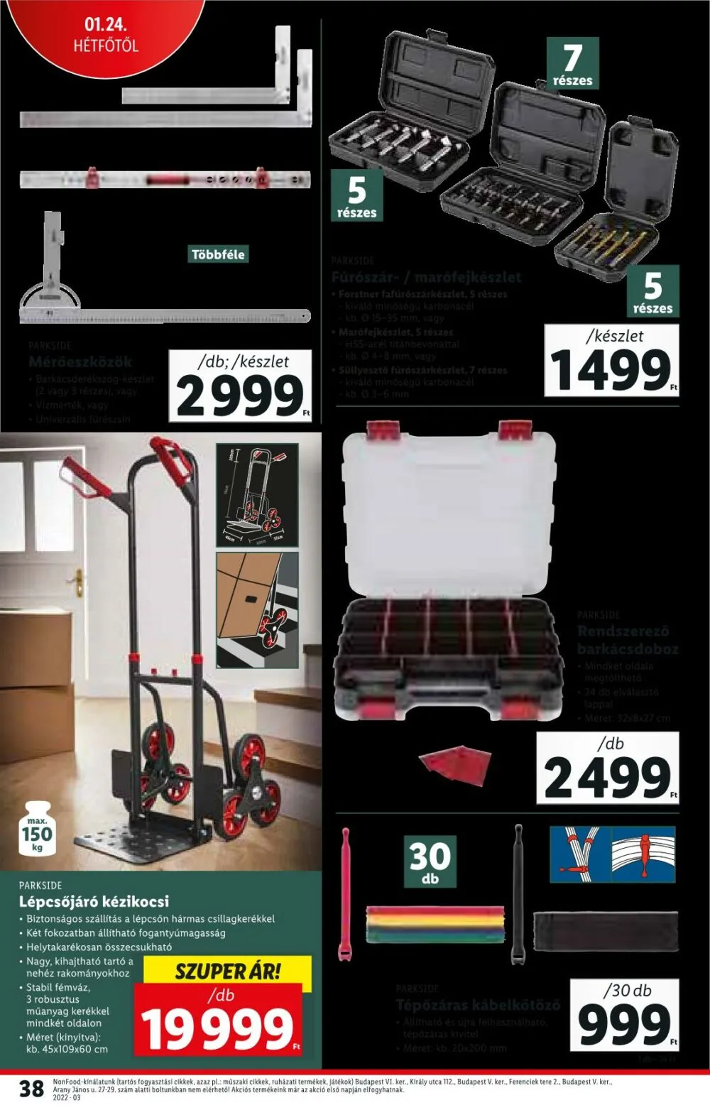 Lidl akciós újság 01.20–01.26 – 38. oldal