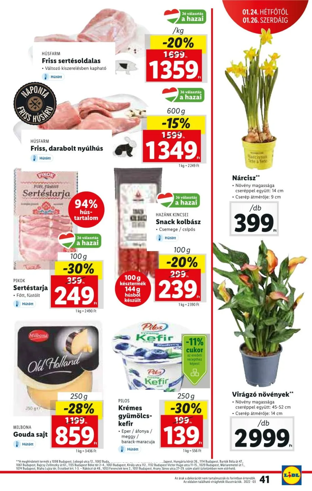 Lidl akciós újság 01.20–01.26 – 41. oldal