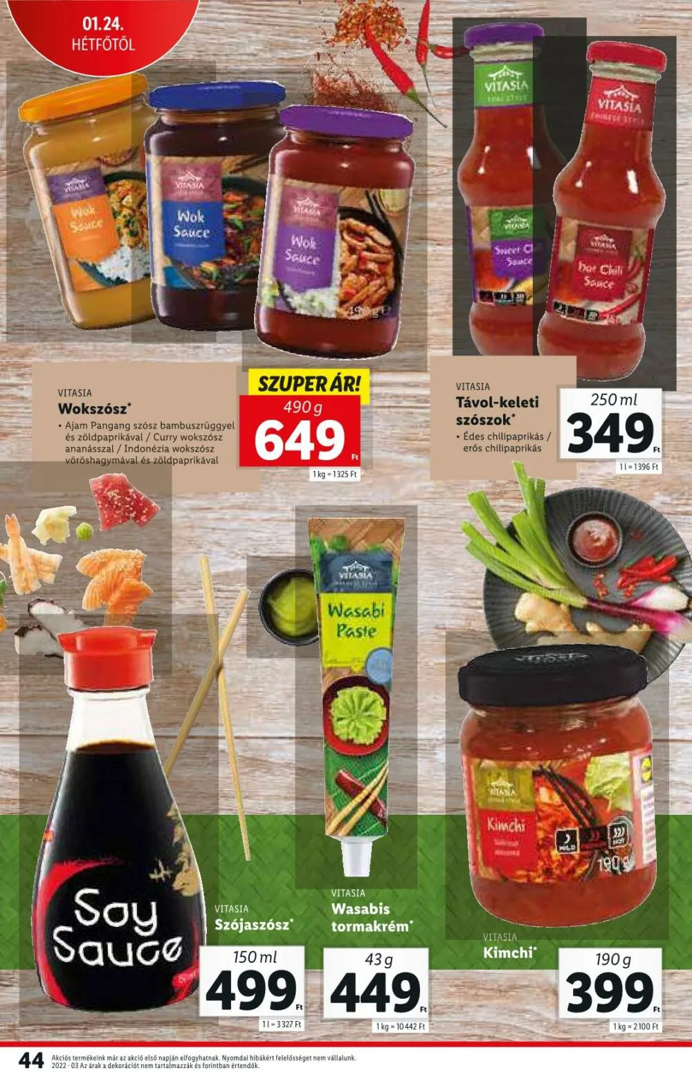 Lidl akciós újság 01.20–01.26 – 44. oldal