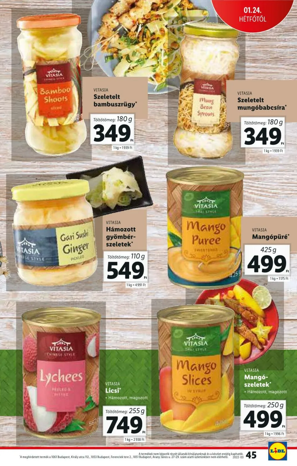 Lidl akciós újság 01.20–01.26 – 45. oldal