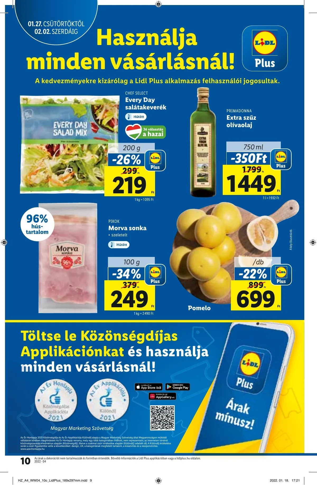 Lidl akciós újság 01.27–02.02 – 10. oldal