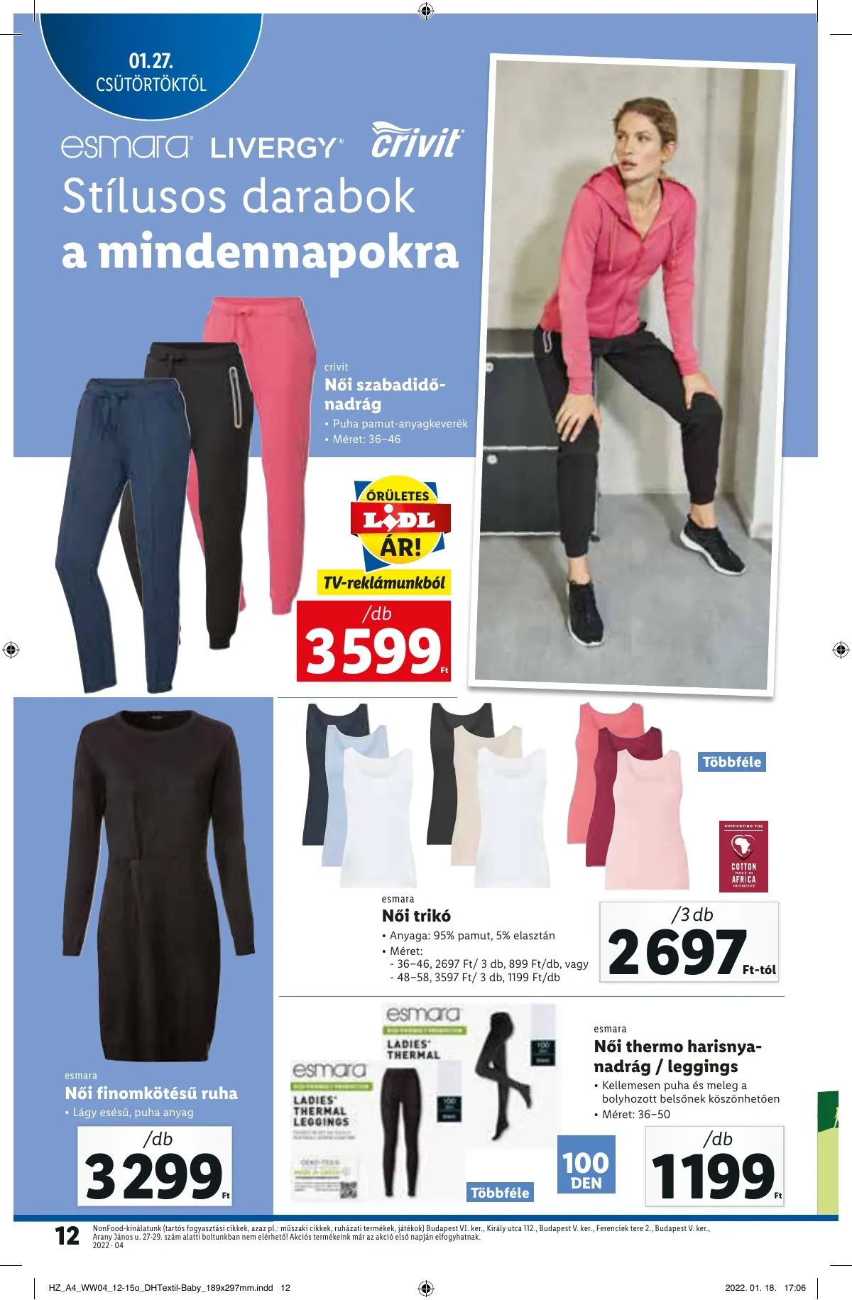 Lidl akciós újság 01.27–02.02 – 12. oldal