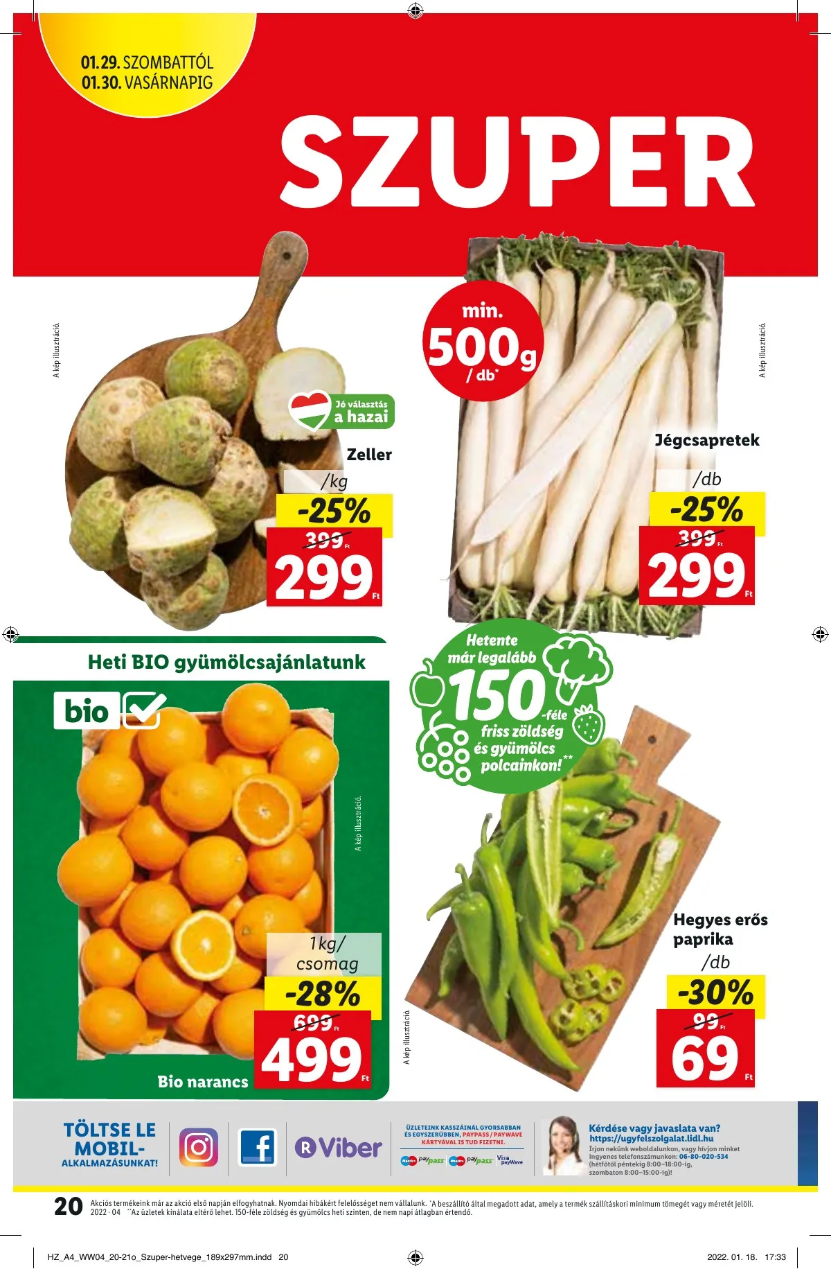 Lidl akciós újság 01.27–02.02 – 20. oldal