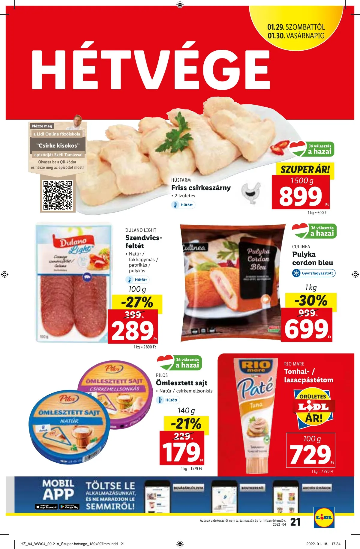 Lidl akciós újság 01.27–02.02 – 21. oldal
