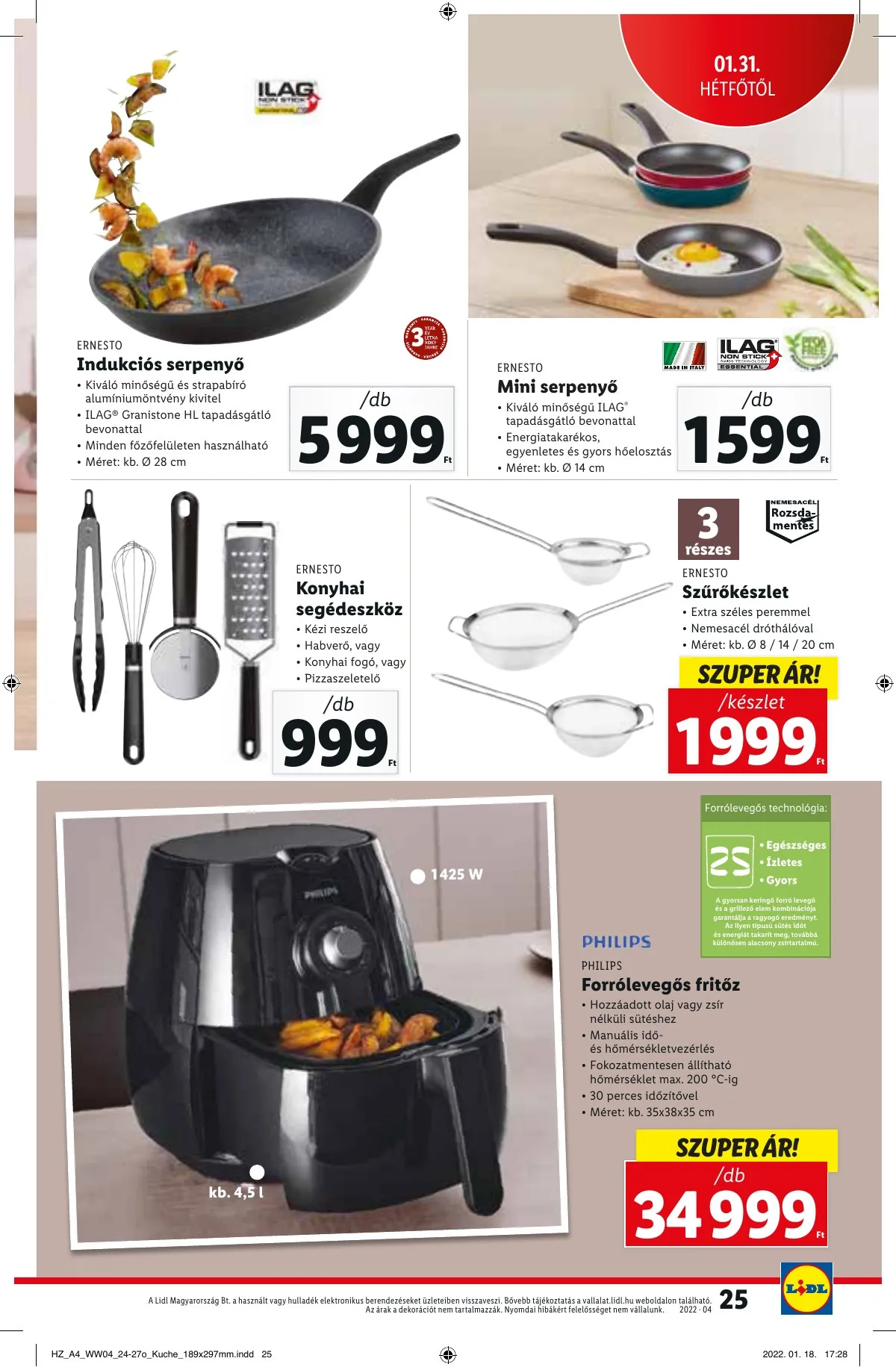 Lidl akciós újság 01.27–02.02 – 25. oldal