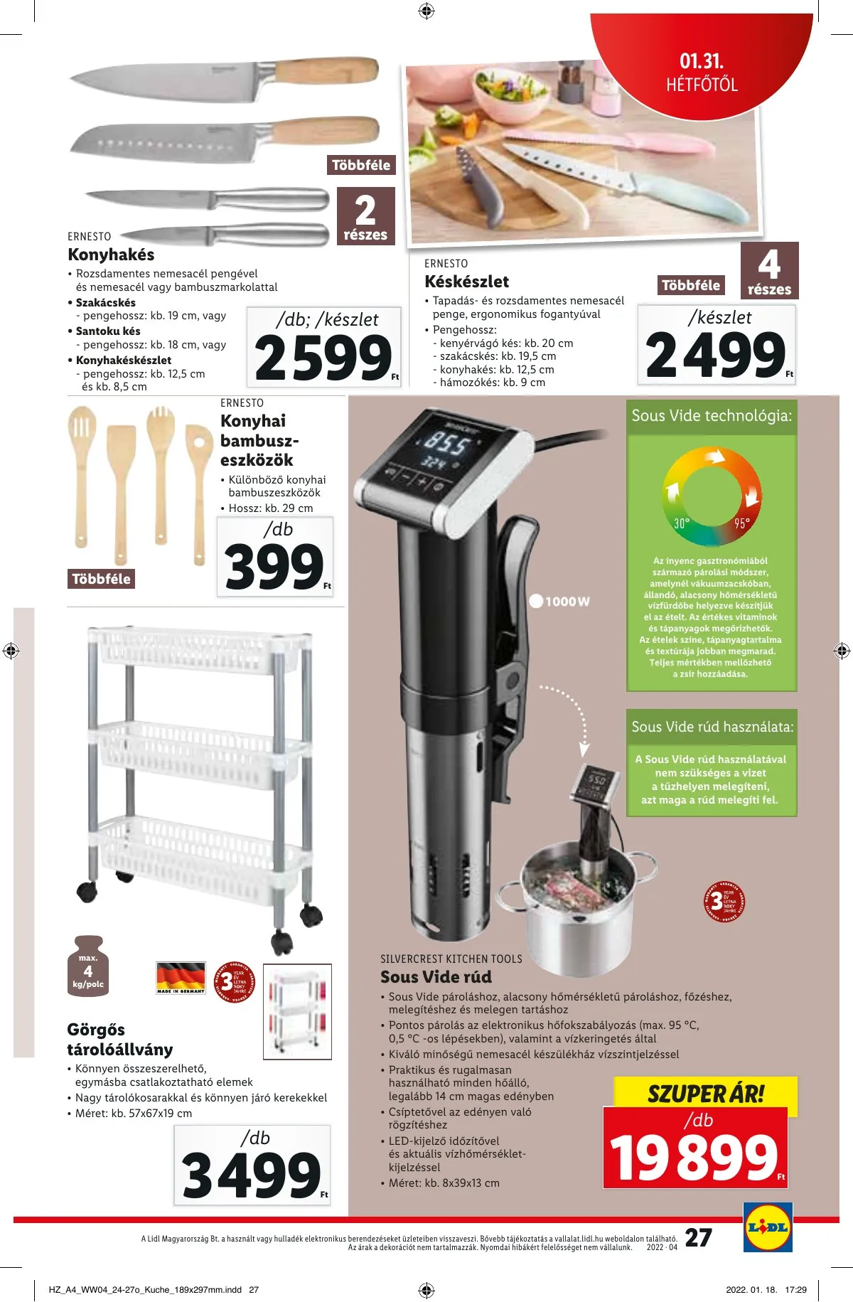 Lidl akciós újság 01.27–02.02 – 27. oldal