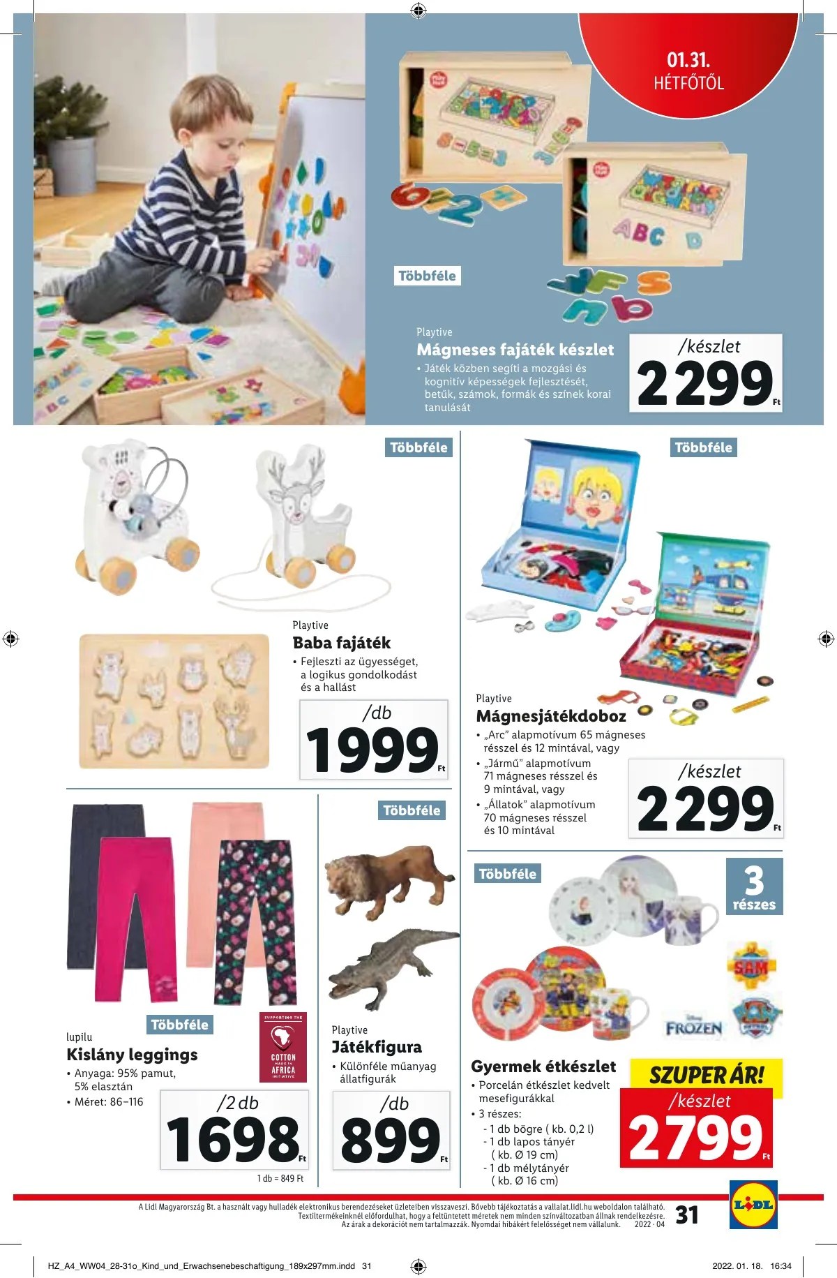 Lidl akciós újság 01.27–02.02 – 31. oldal