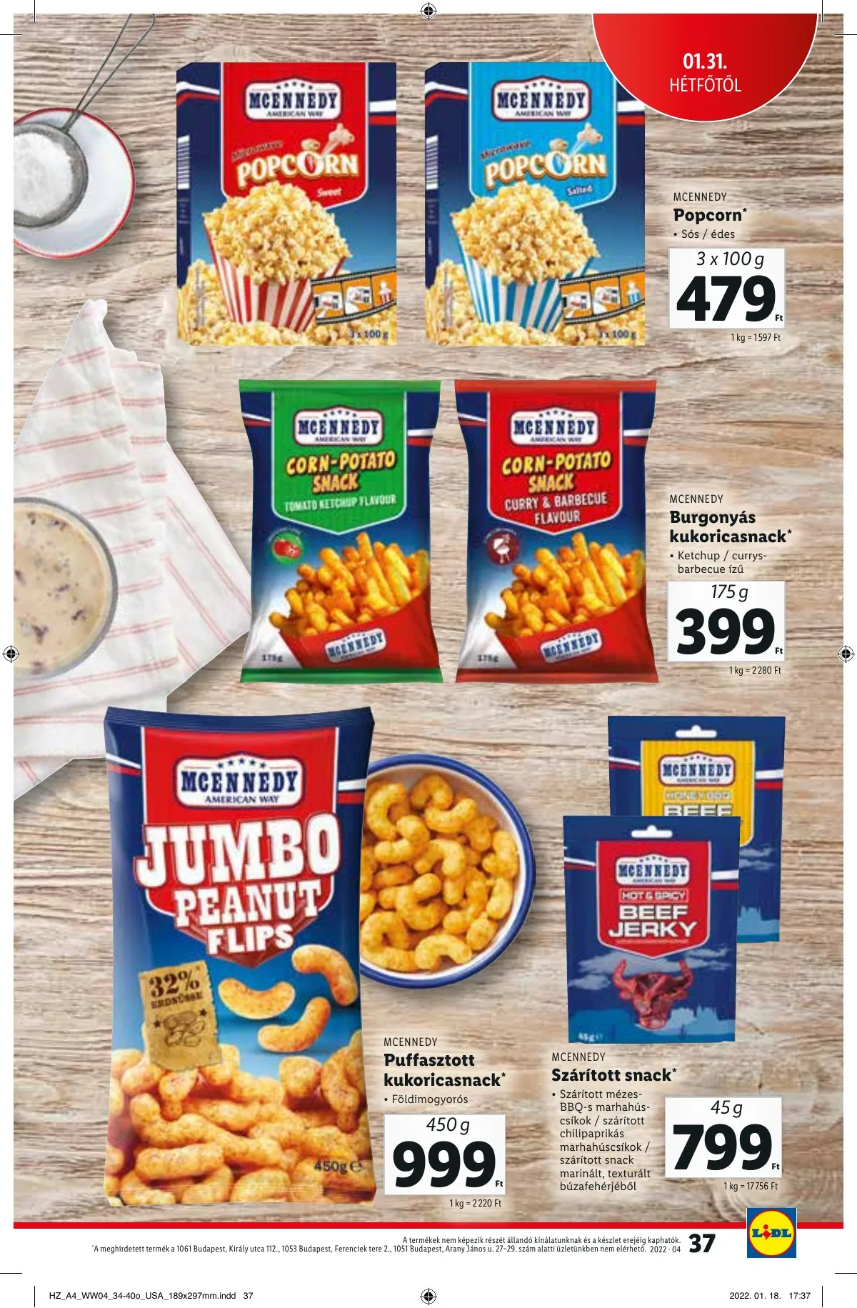 Lidl akciós újság 01.27–02.02 – 37. oldal