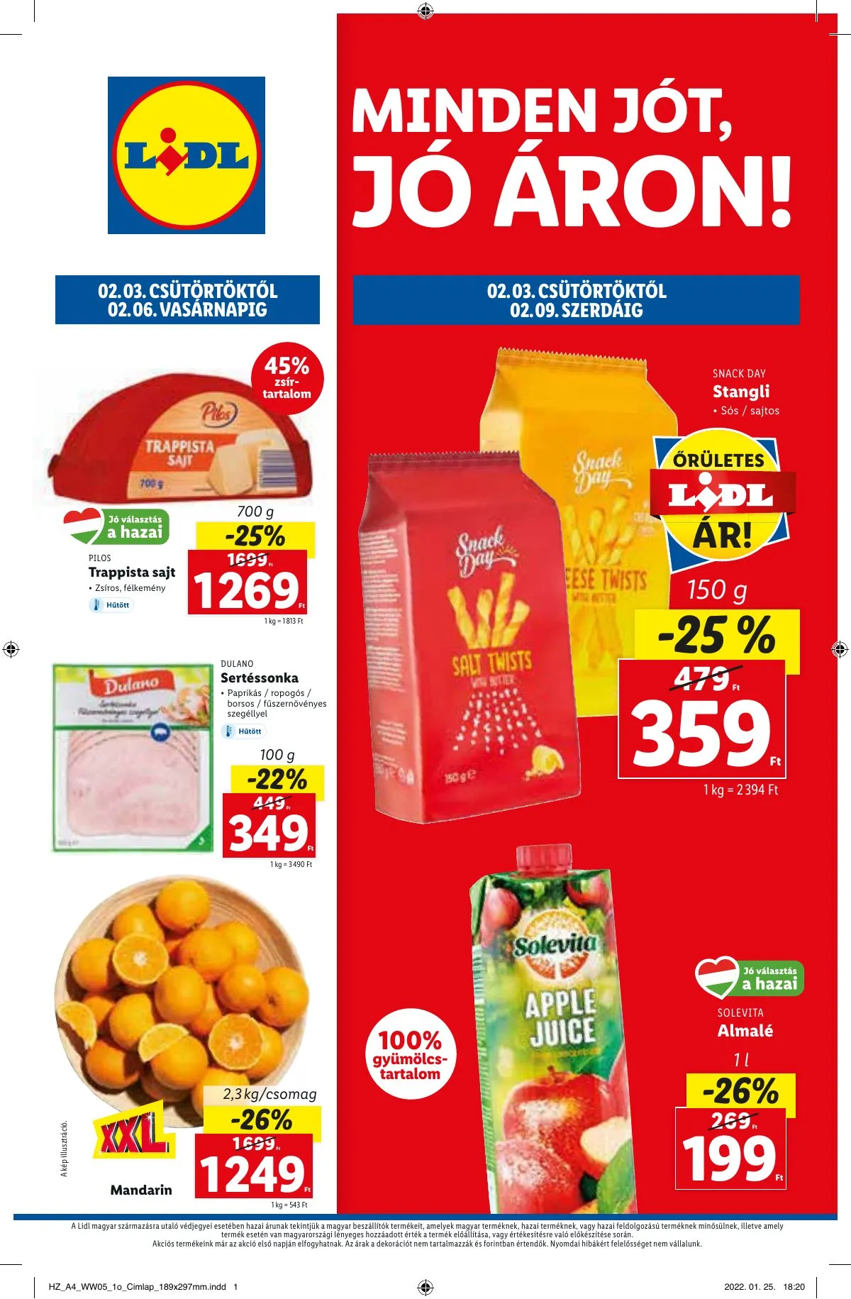 Lidl akciós újság 02.03–02.06