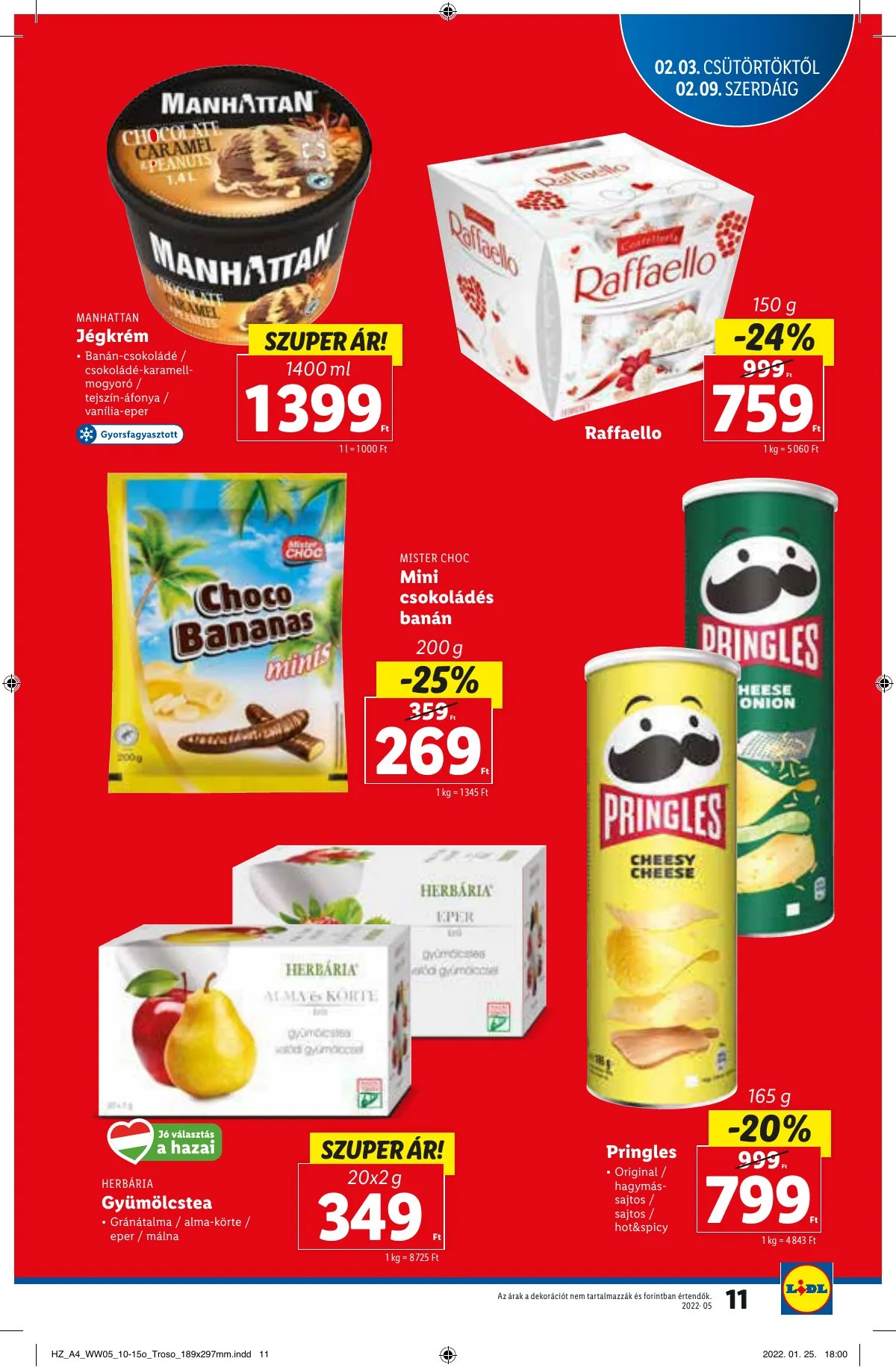 Lidl akciós újság 02.03–02.06 – 11. oldal