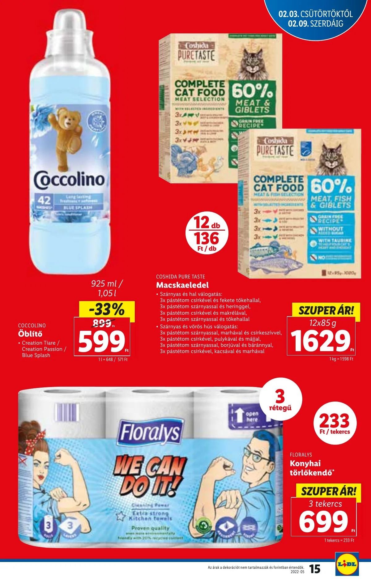Lidl akciós újság 02.03–02.06 – 15. oldal