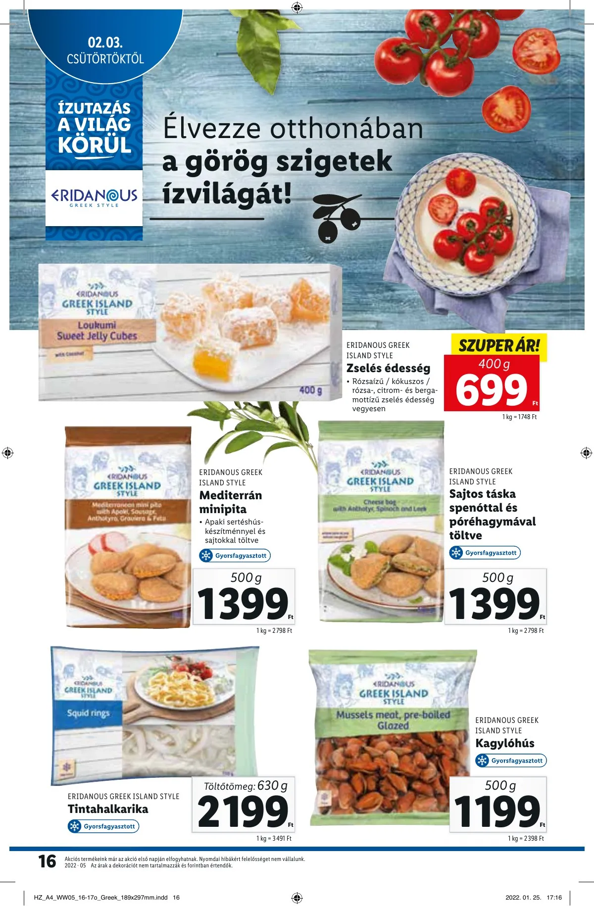 Lidl akciós újság 02.03–02.06 – 16. oldal