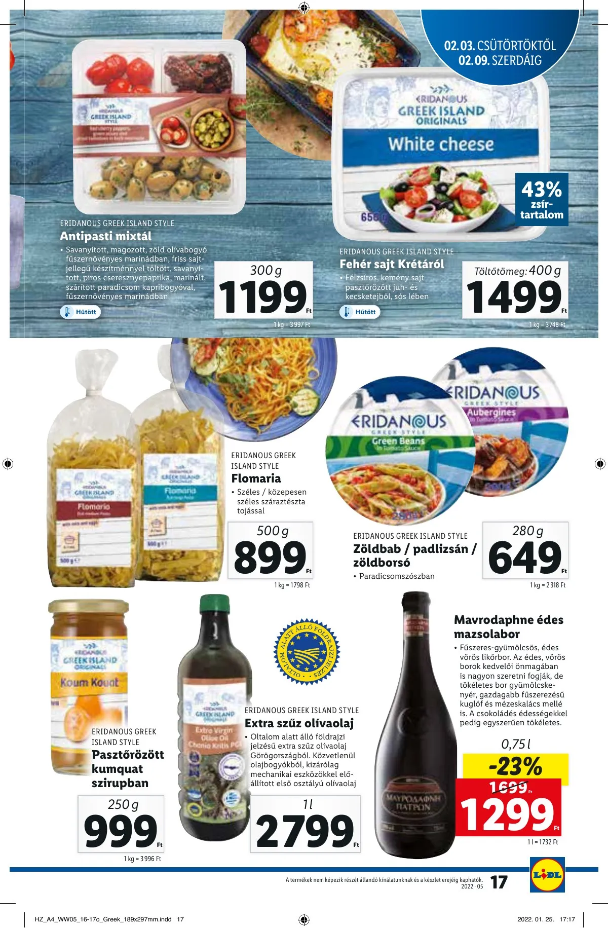 Lidl akciós újság 02.03–02.06 – 17. oldal