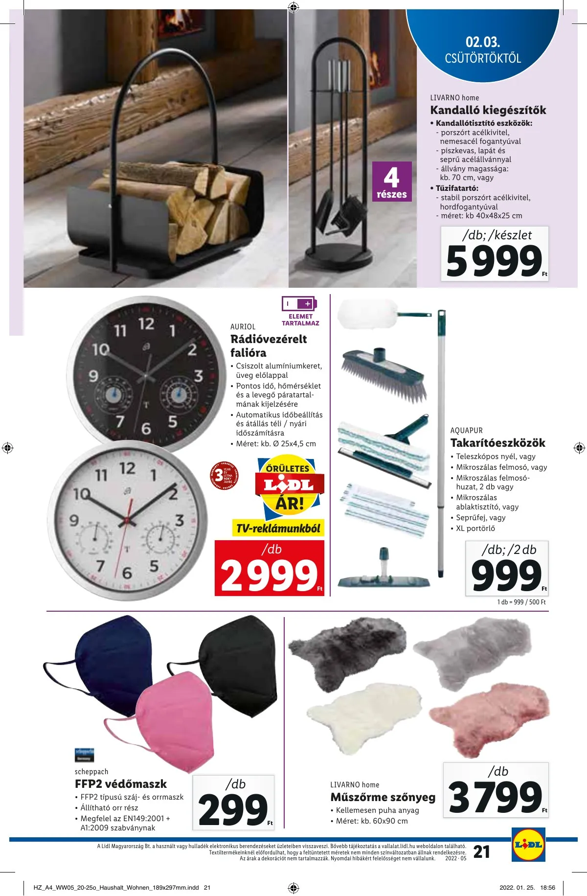 Lidl akciós újság 02.03–02.06 – 21. oldal