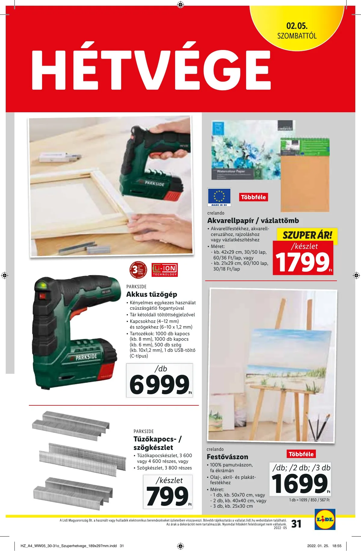 Lidl akciós újság 02.03–02.06 – 31. oldal