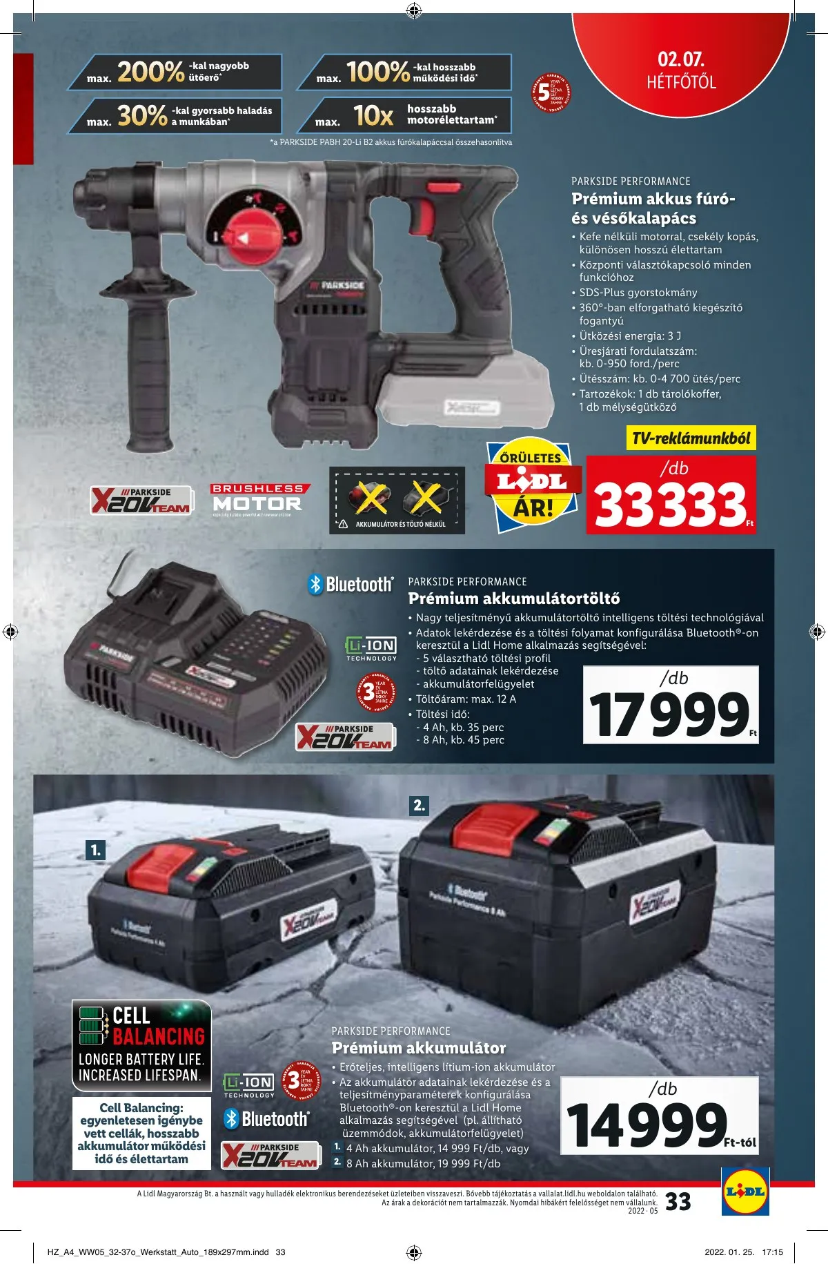 Lidl akciós újság 02.03–02.06 – 33. oldal