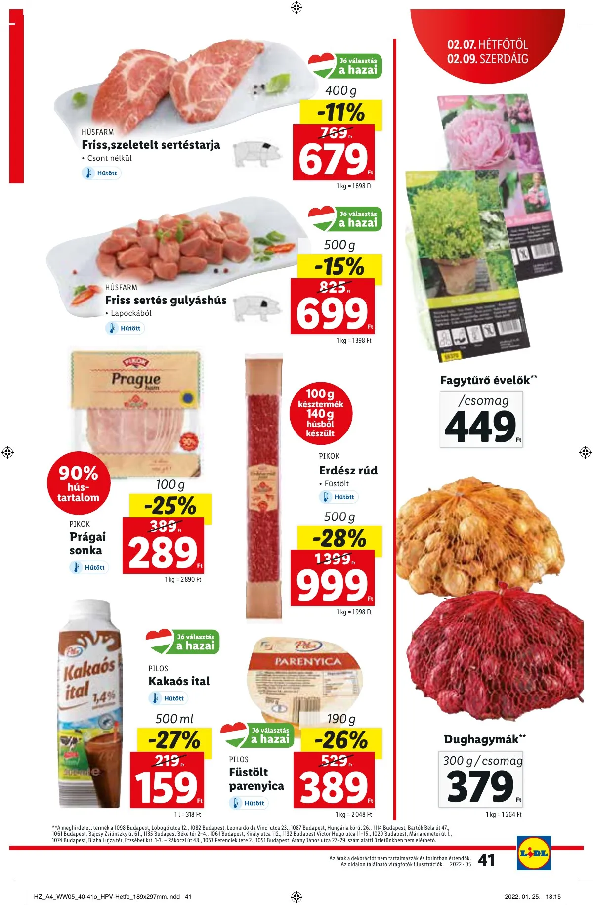 Lidl akciós újság 02.03–02.06 – 41. oldal