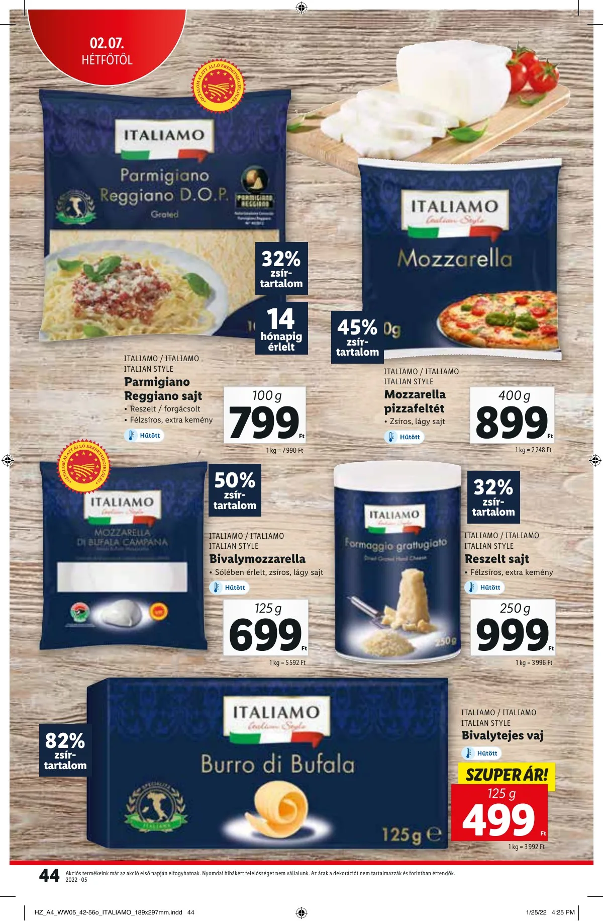 Lidl akciós újság 02.03–02.06 – 44. oldal