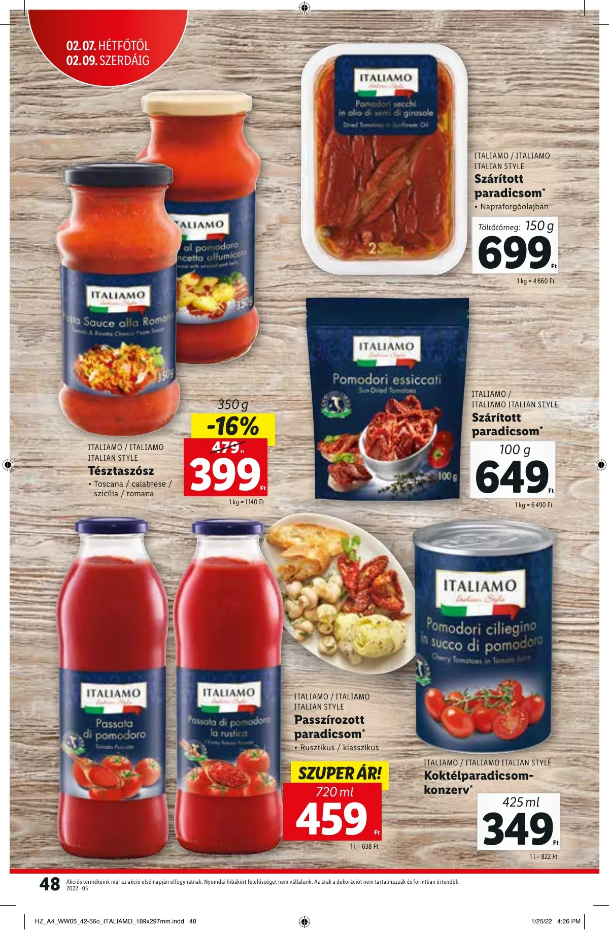 Lidl akciós újság 02.03–02.06 – 48. oldal