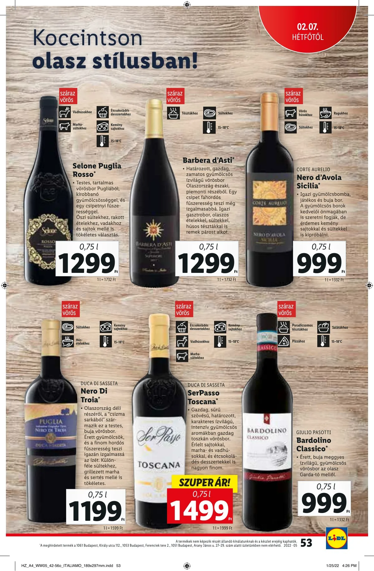 Lidl akciós újság 02.03–02.06 – 53. oldal