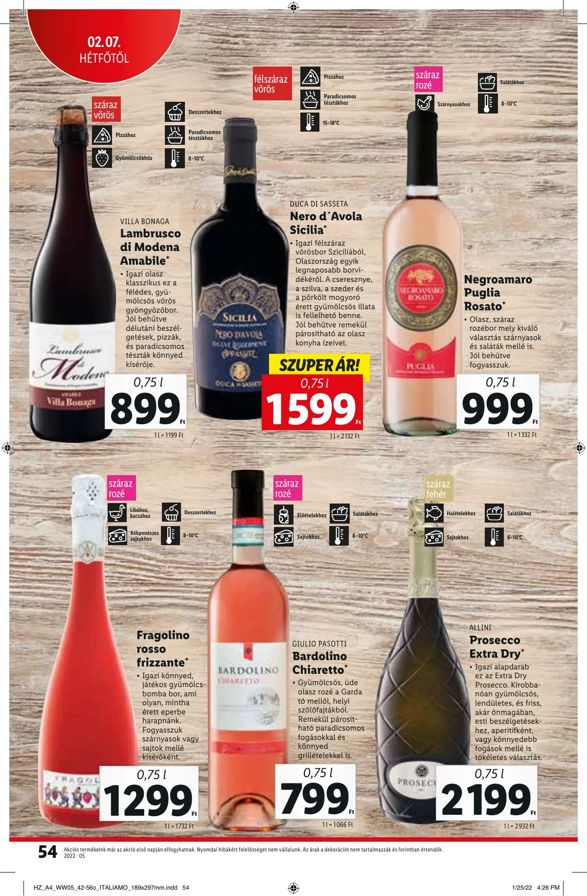 Lidl akciós újság 02.03–02.06 – 54. oldal