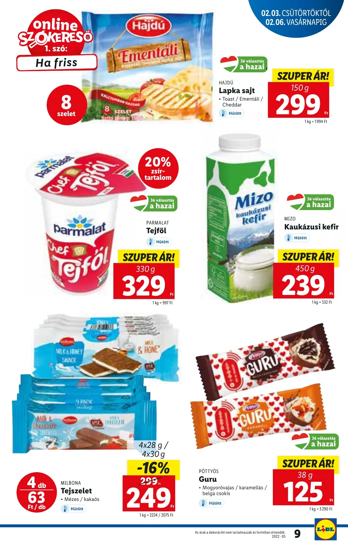 Lidl akciós újság 02.03–02.06 – 9. oldal