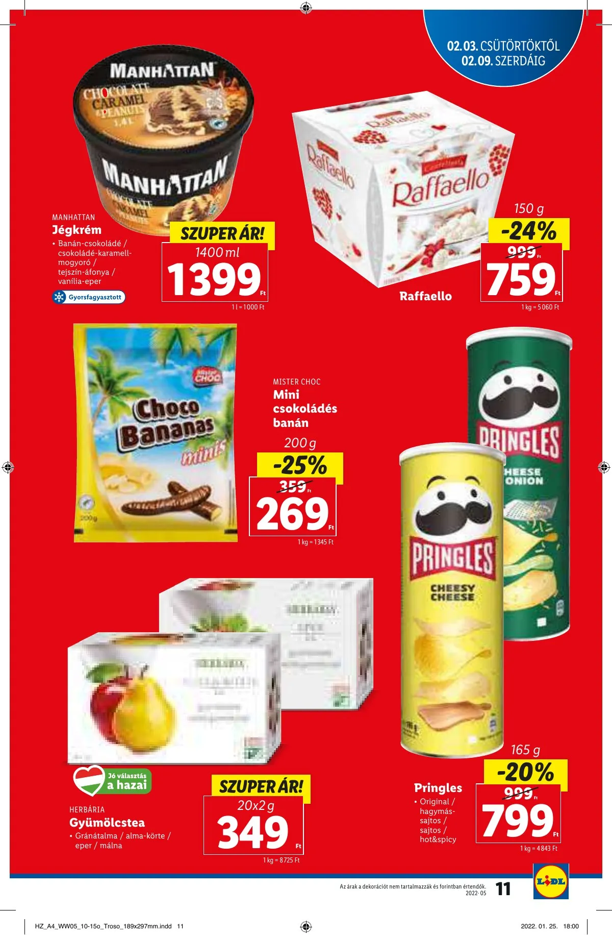 Lidl akciós újság 02.03–02.09 – 11. oldal