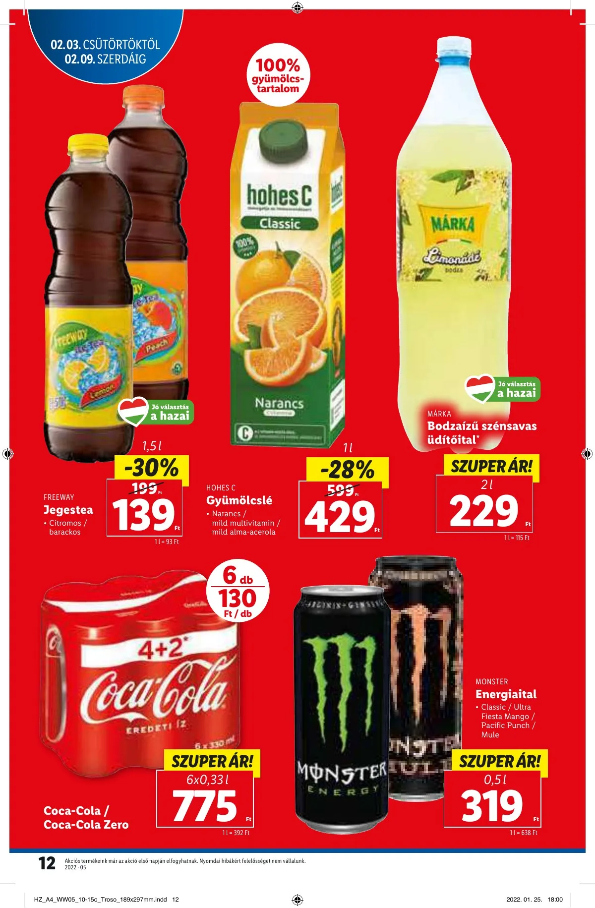 Lidl akciós újság 02.03–02.09 – 12. oldal
