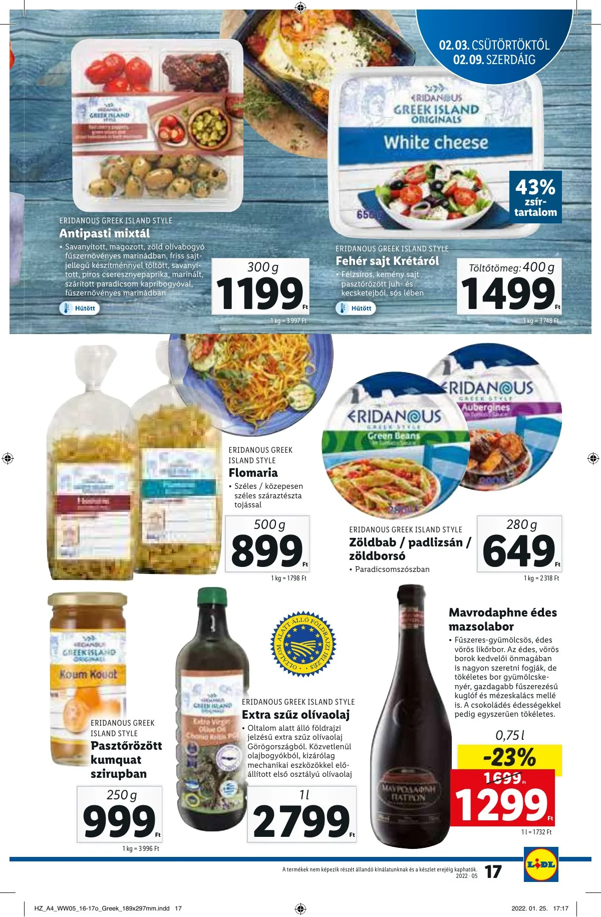 Lidl akciós újság 02.03–02.09 – 17. oldal