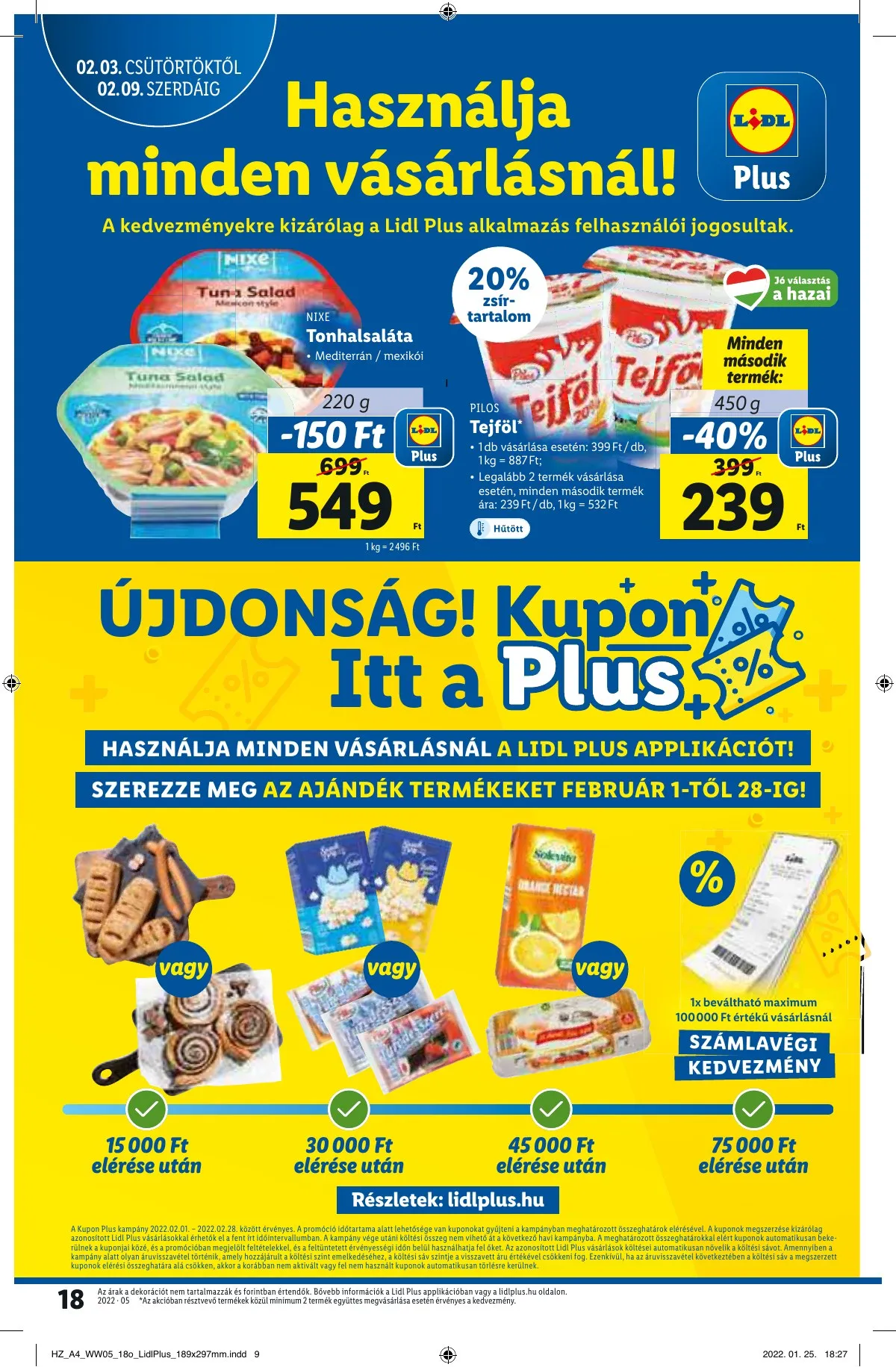 Lidl akciós újság 02.03–02.09 – 18. oldal