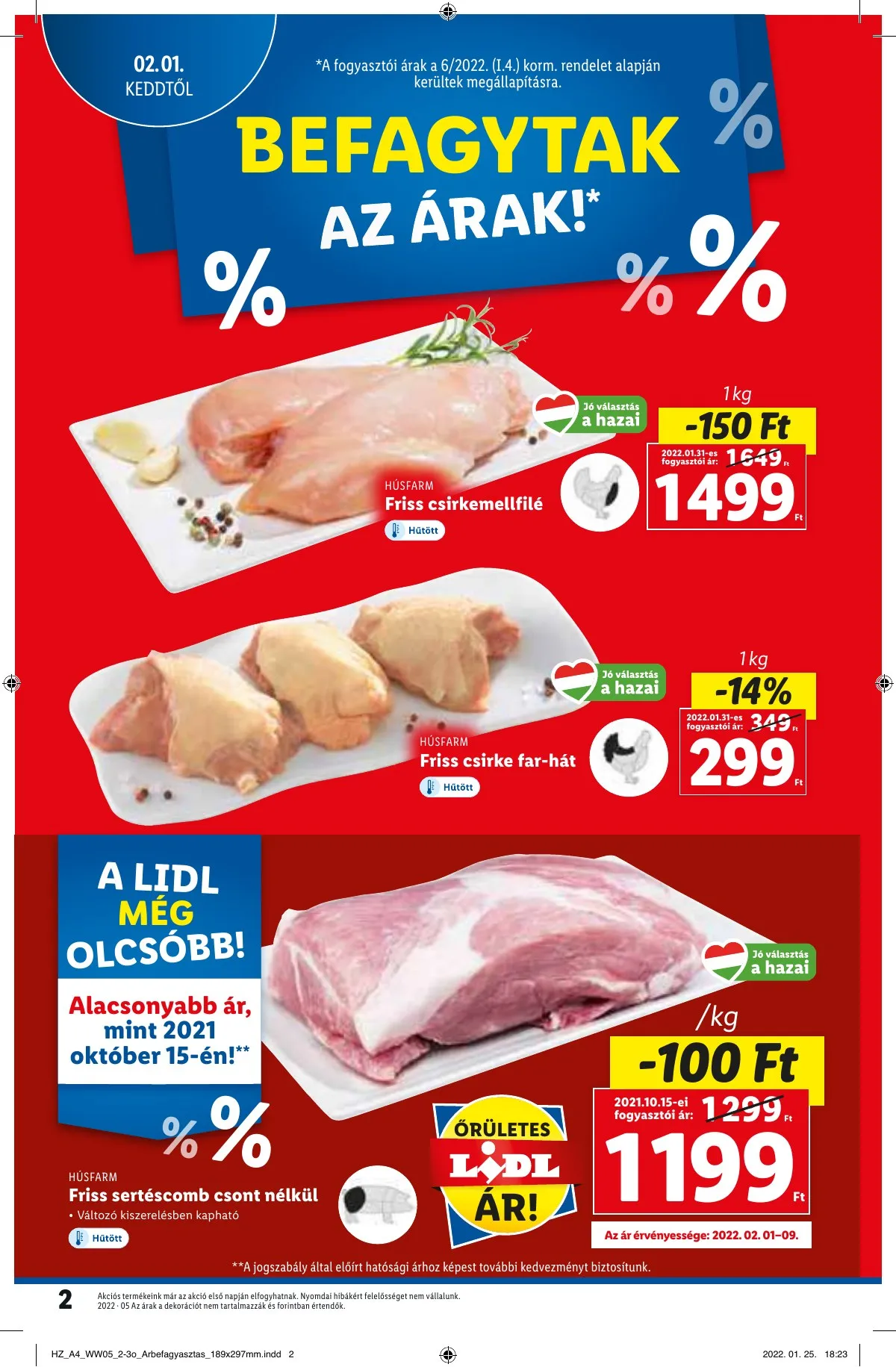 Lidl akciós újság 02.03–02.09 – 2. oldal