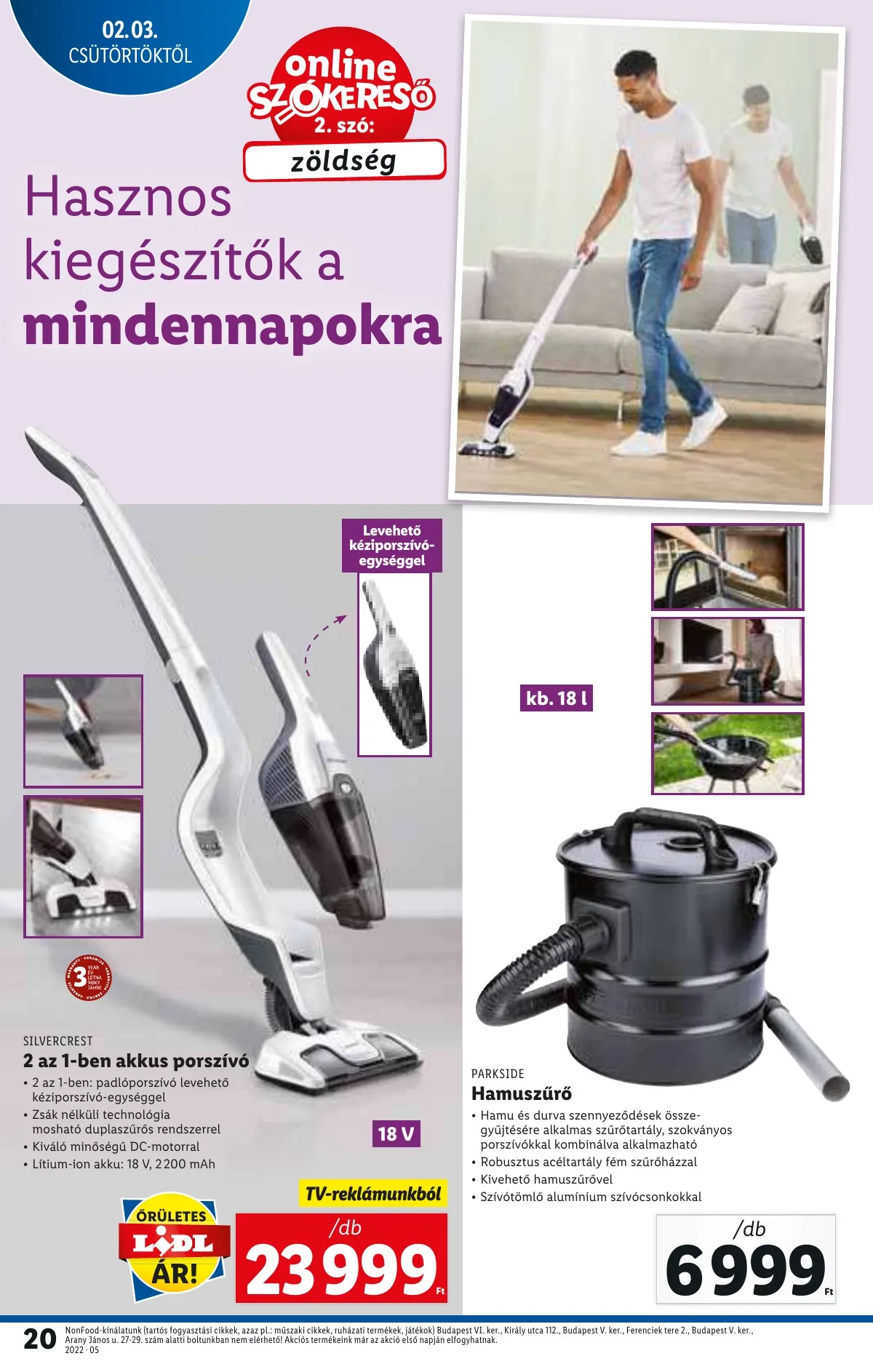 Lidl akciós újság 02.03–02.09 – 20. oldal