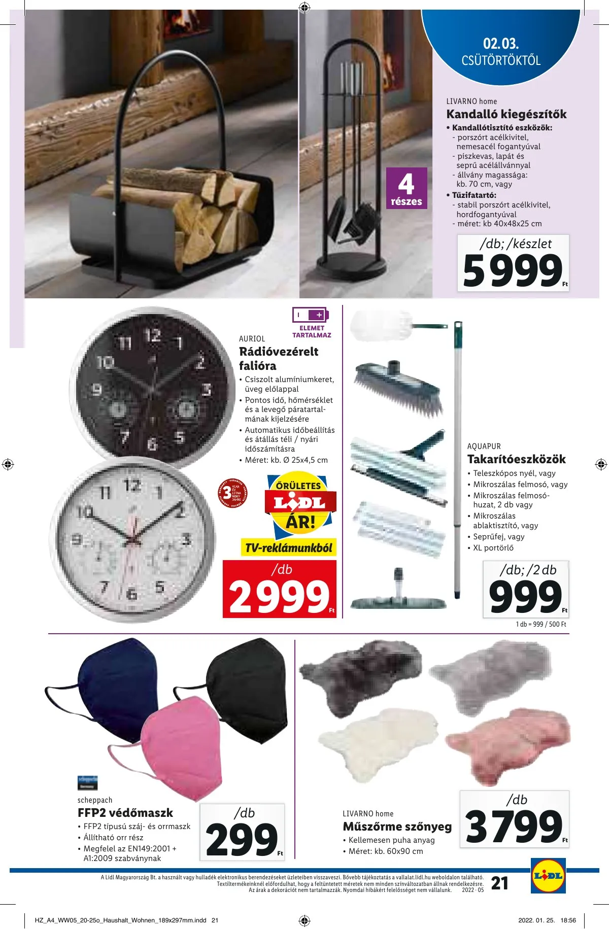 Lidl akciós újság 02.03–02.09 – 21. oldal