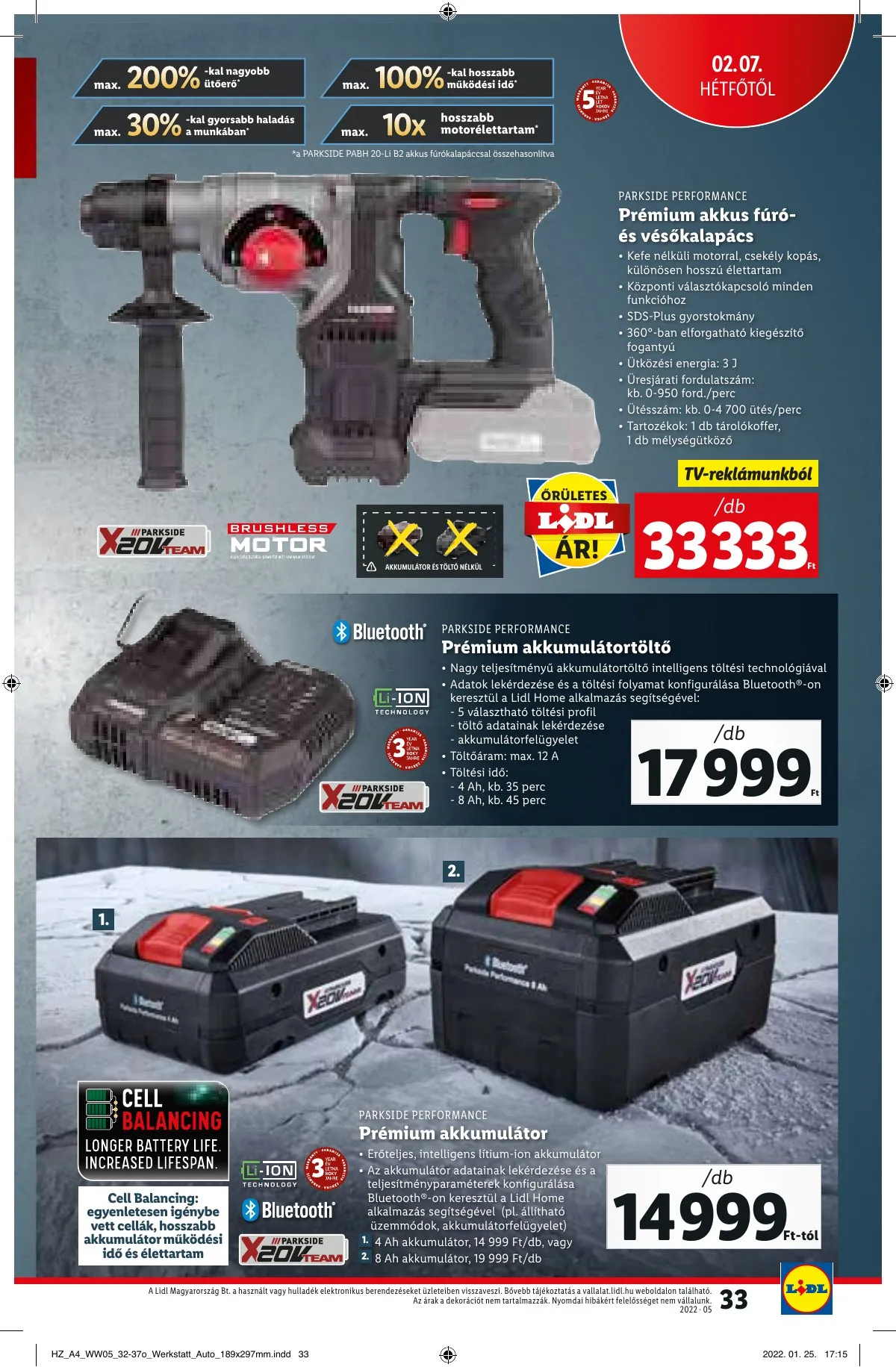 Lidl akciós újság 02.03–02.09 – 33. oldal