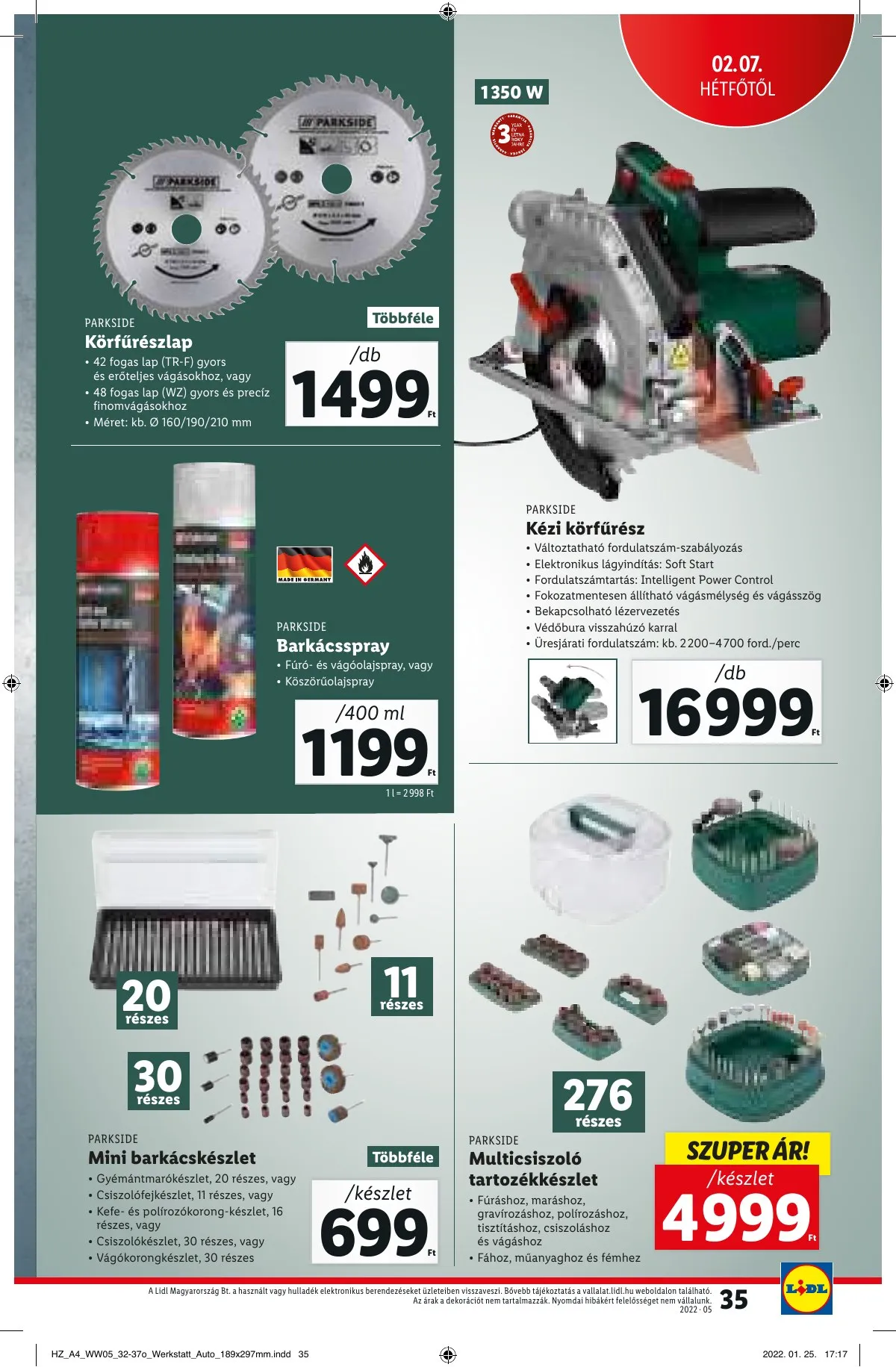 Lidl akciós újság 02.03–02.09 – 35. oldal