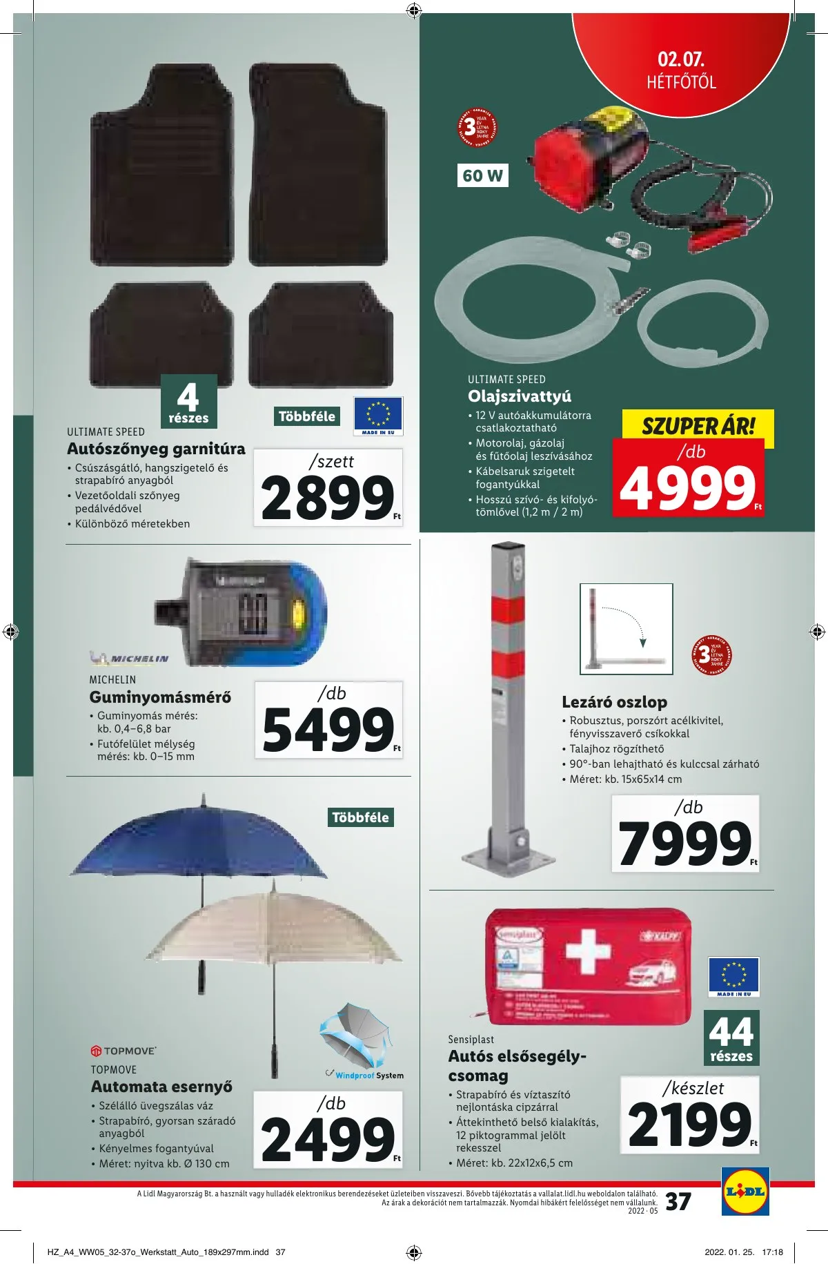 Lidl akciós újság 02.03–02.09 – 37. oldal