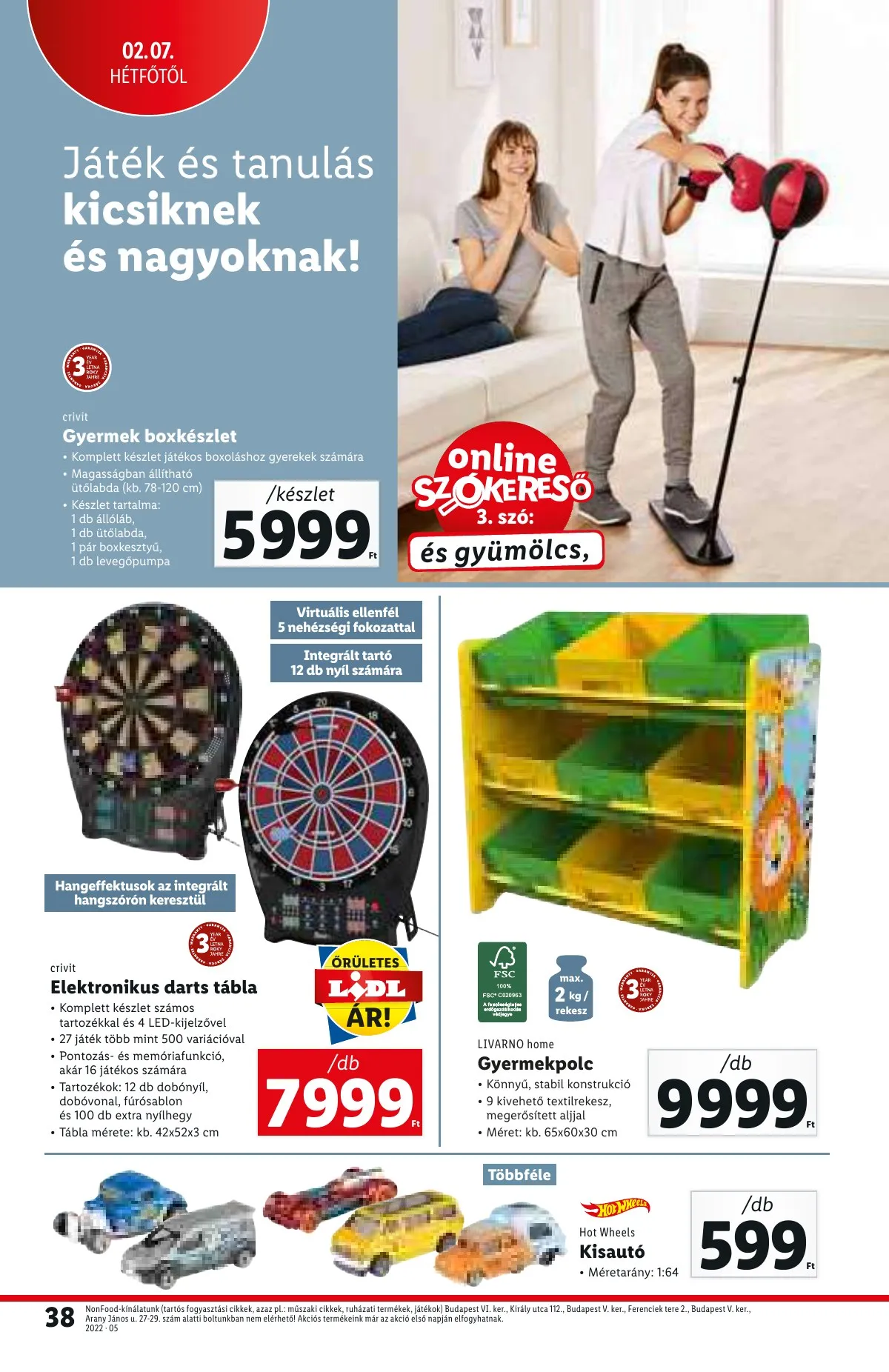 Lidl akciós újság 02.03–02.09 – 38. oldal